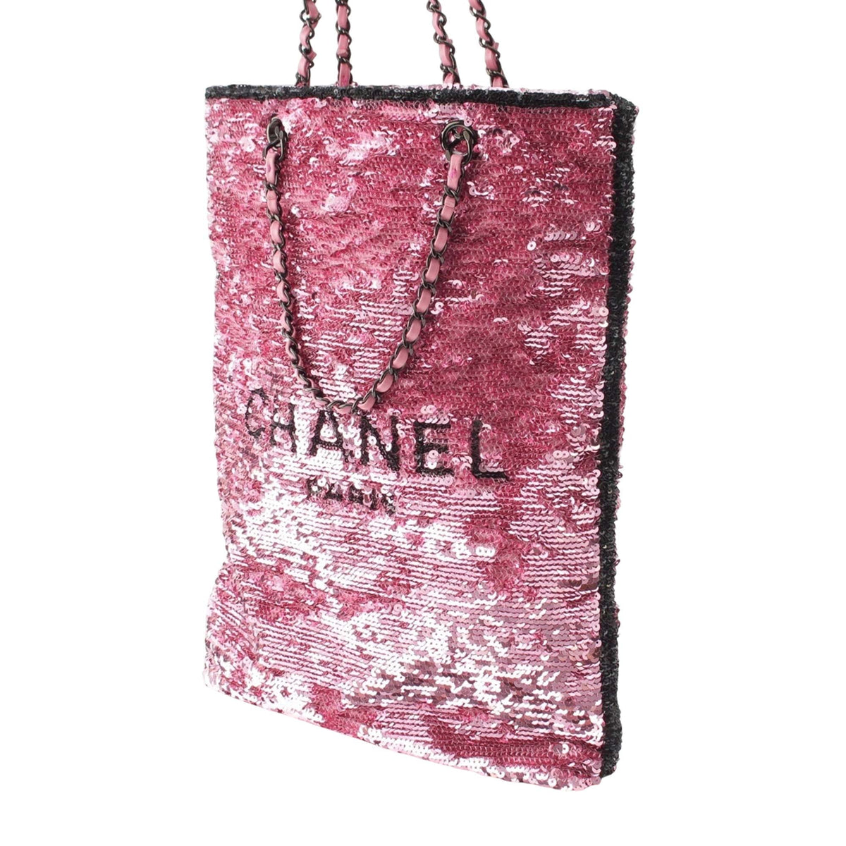Chanel Sequins Shopping Tote