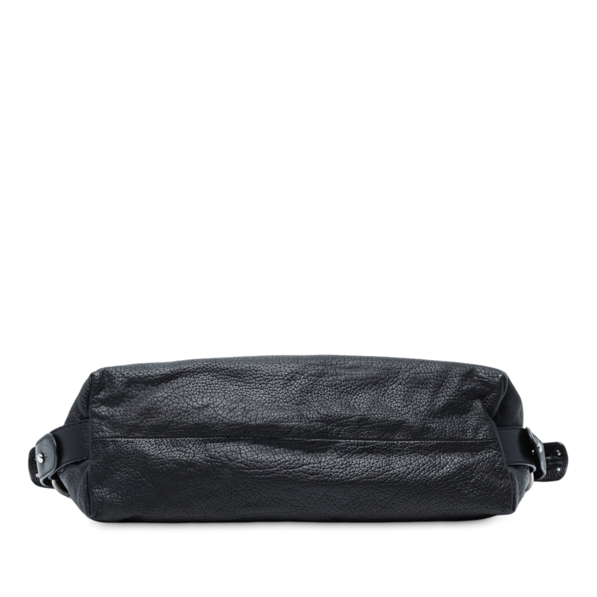 Gucci Medium Leather Bamboo Bar Tote
