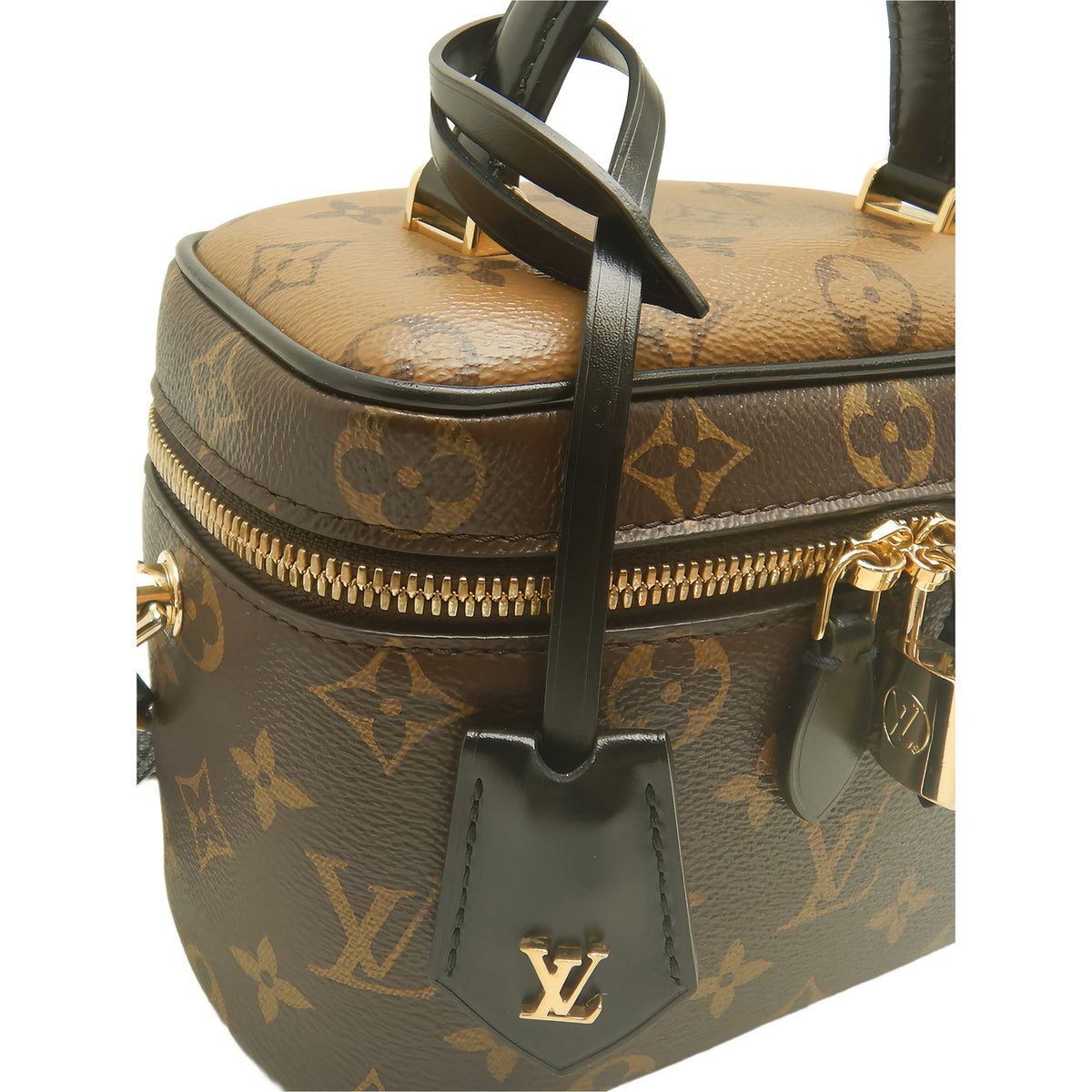 Louis Vuitton Monogram Reverse Vanity PM — Brown