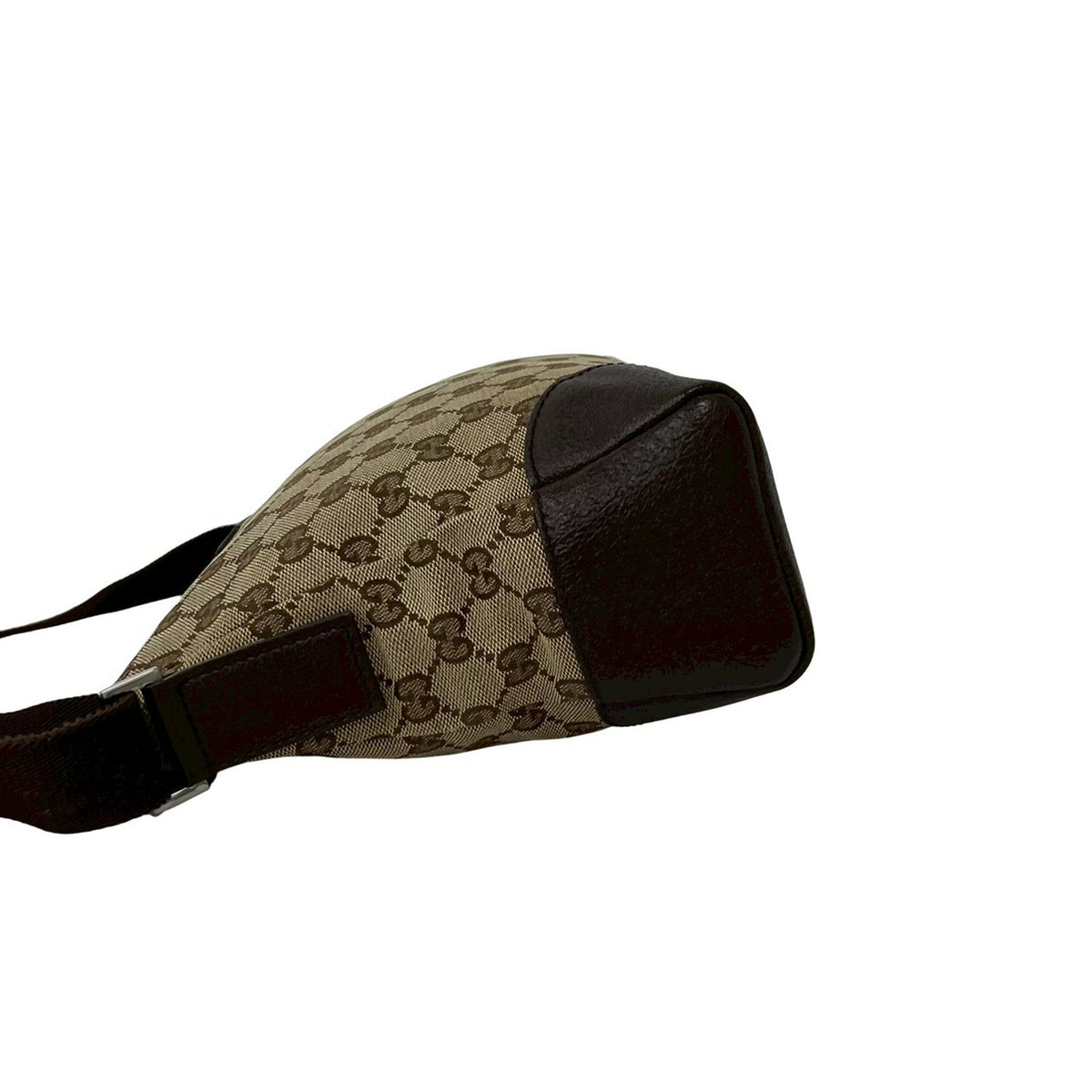 Gucci GG Canvas Crossbody — Beige