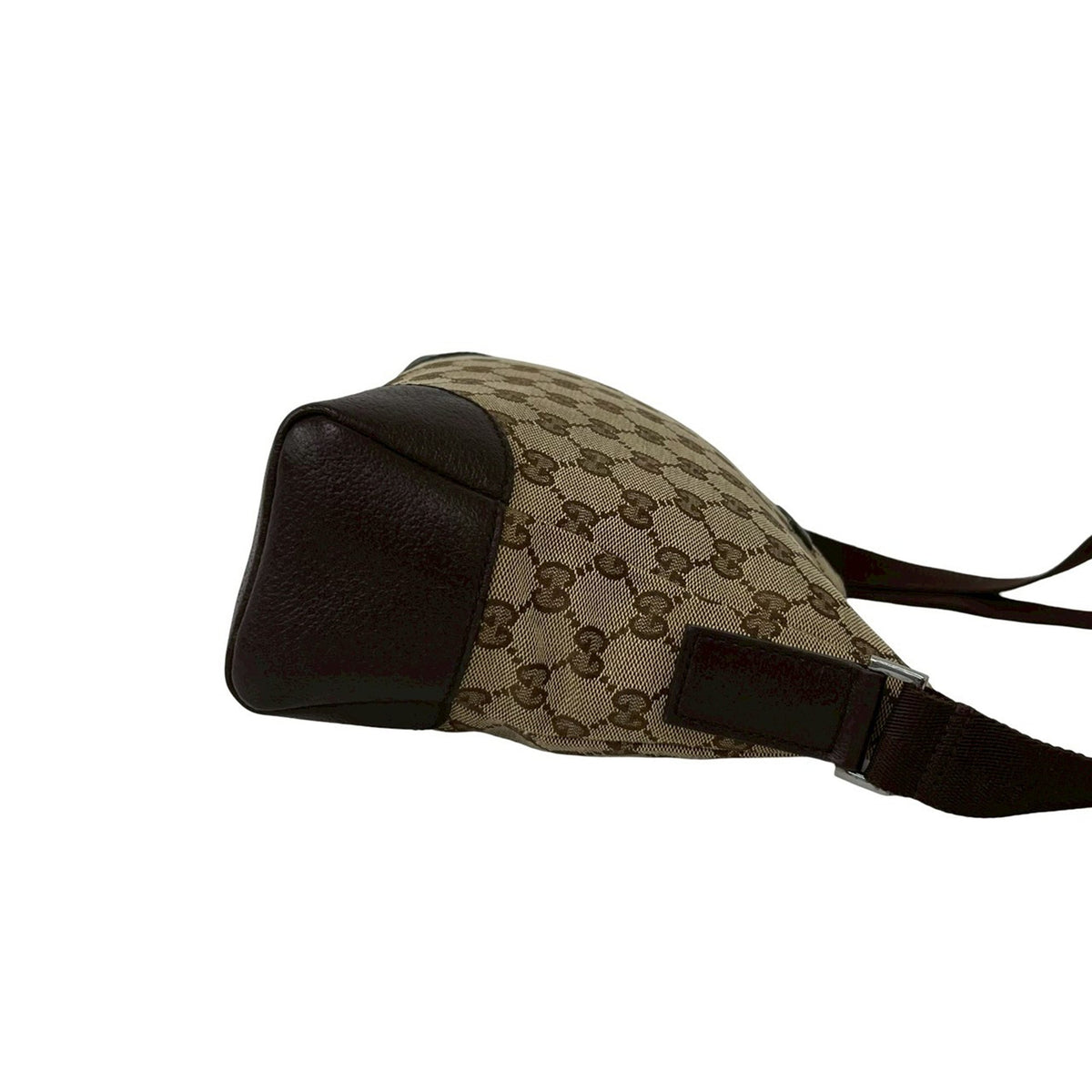 Gucci GG Canvas Crossbody — Beige