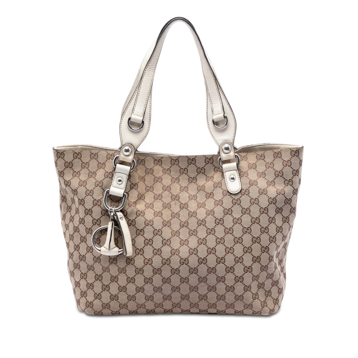 Gucci GG Canvas Icon Bit Tote