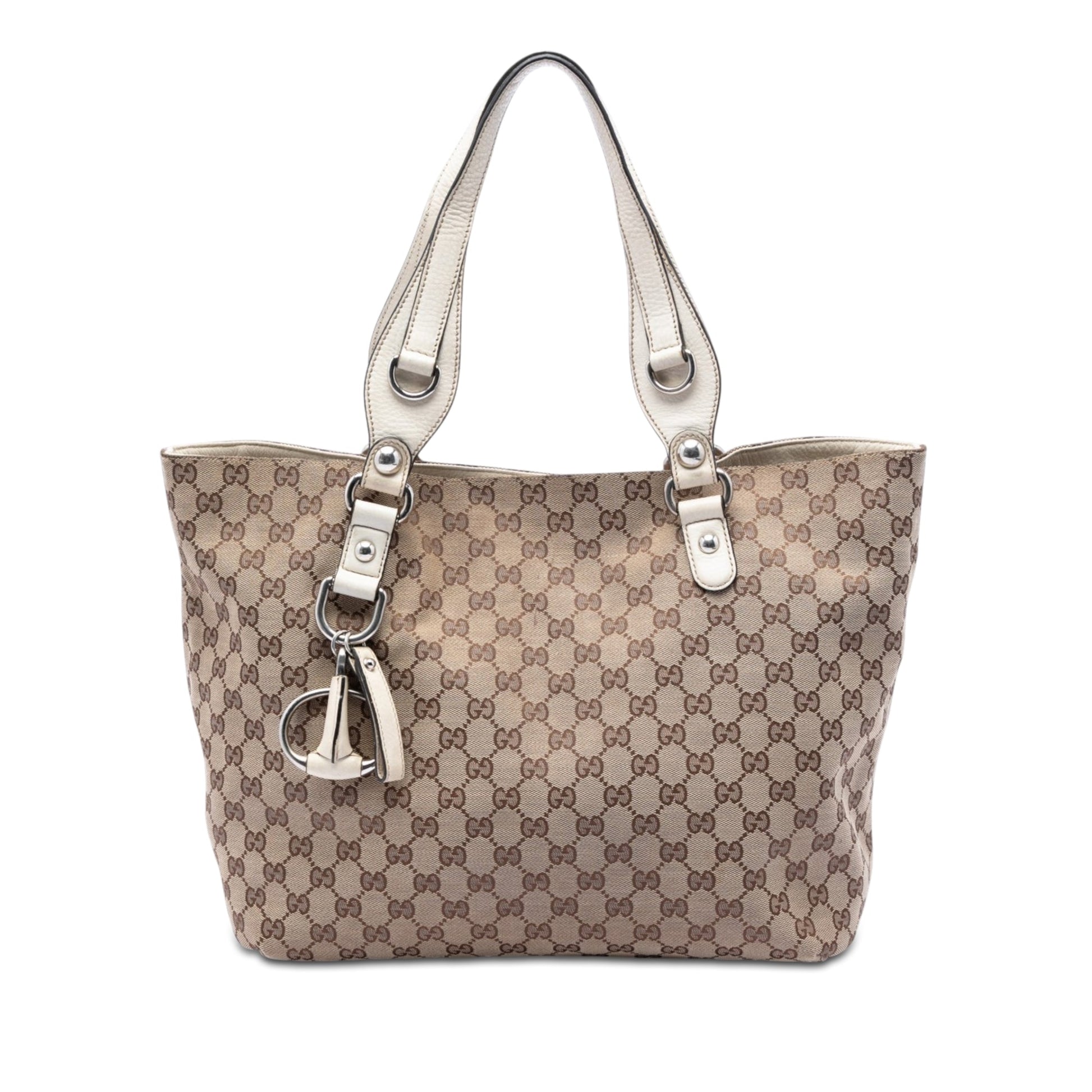 Gucci GG Canvas Icon Bit Tote