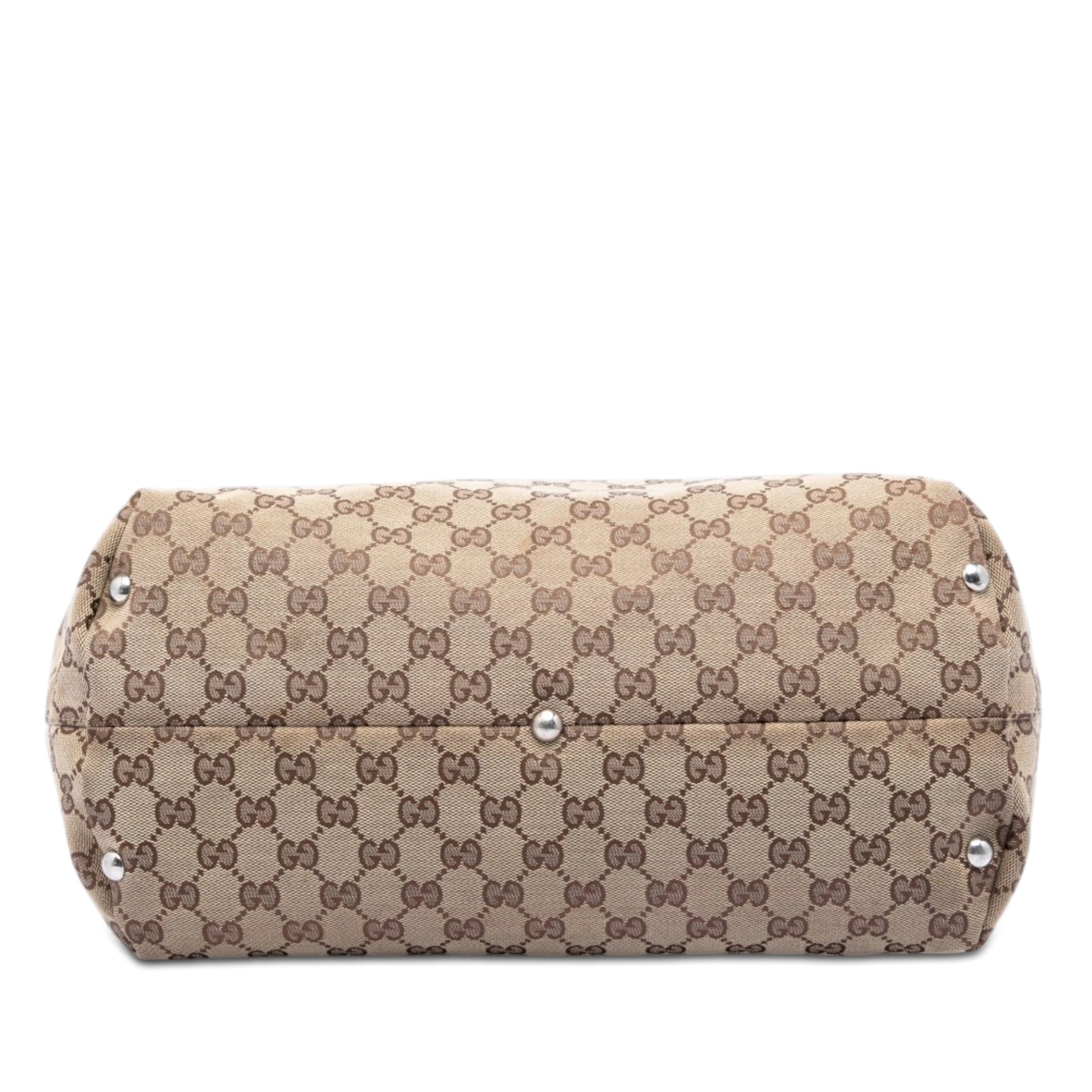 Gucci GG Canvas Icon Bit Tote