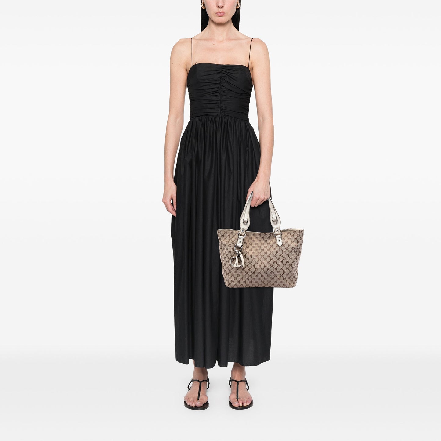 Gucci GG Canvas Icon Bit Tote