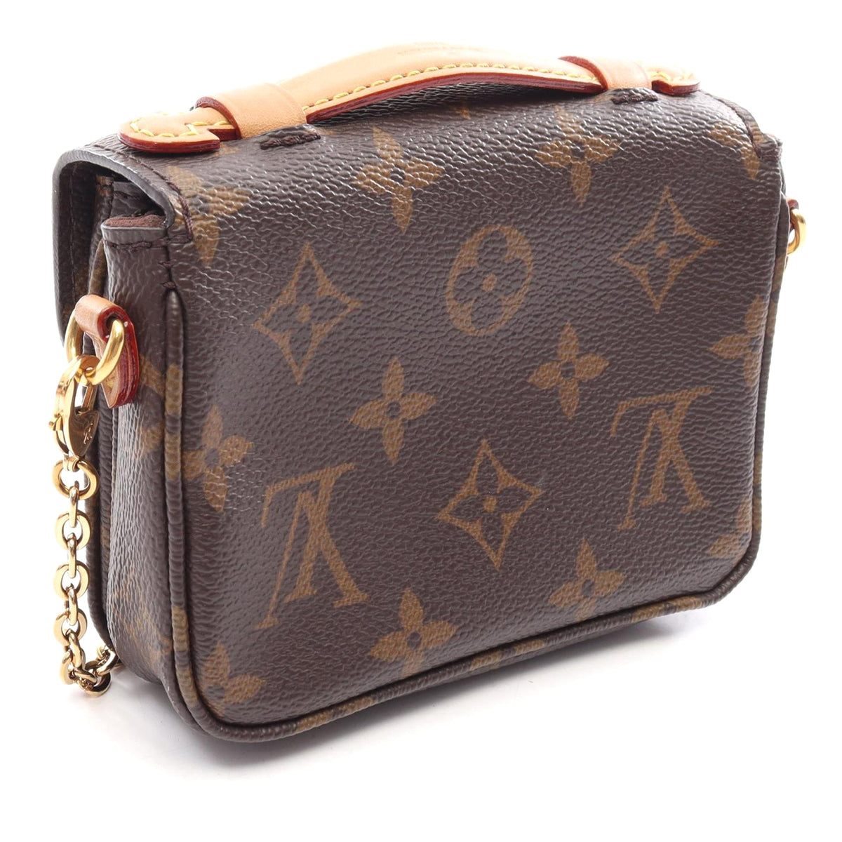 Louis Vuitton Monogram Micro Metis — Brown