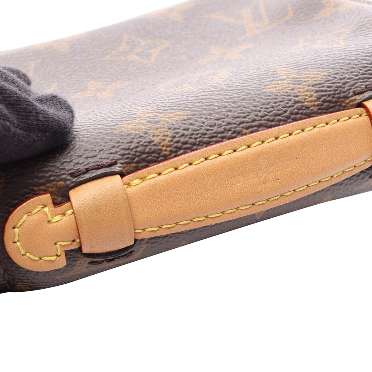 Louis Vuitton Monogram Micro Metis — Brown