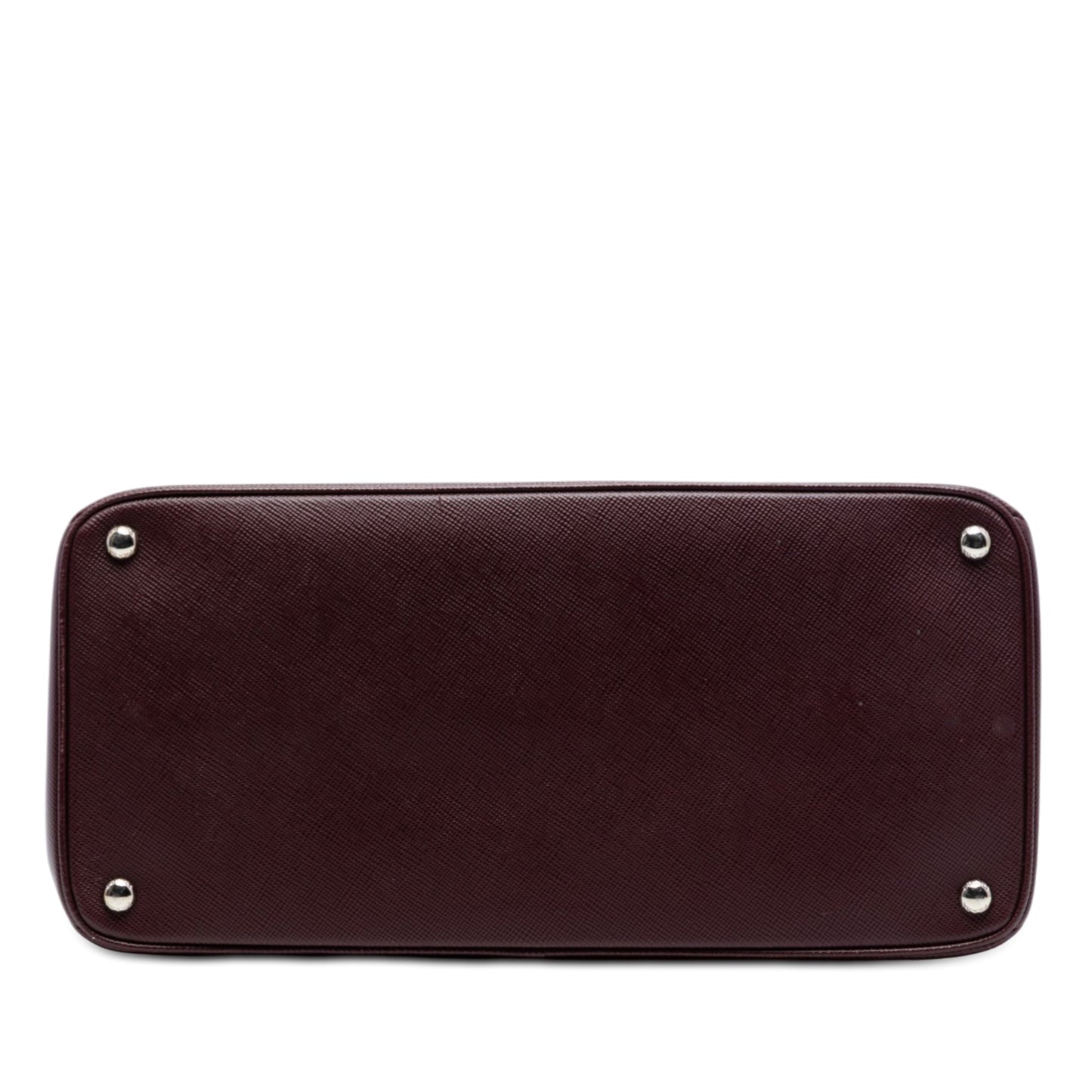 Prada Saffiano Cuir Turnlock Twin Satchel