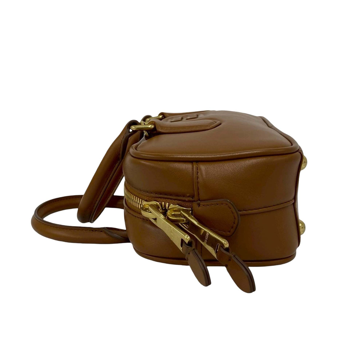 Miu Miu Calf Arcadie Tote — Brown