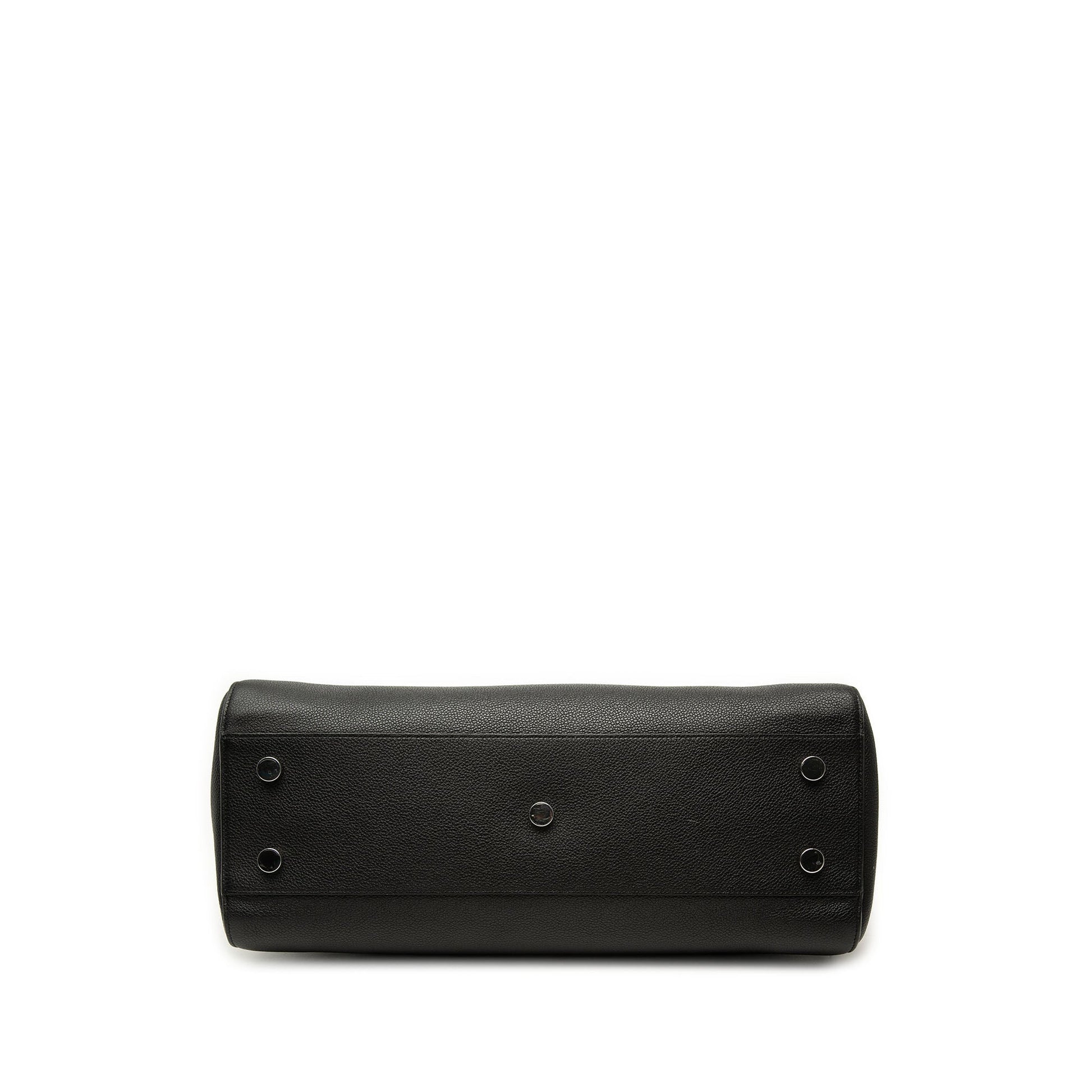 Saint Laurent Medium Grained Calfskin Cabas Rive Gauche Satchel