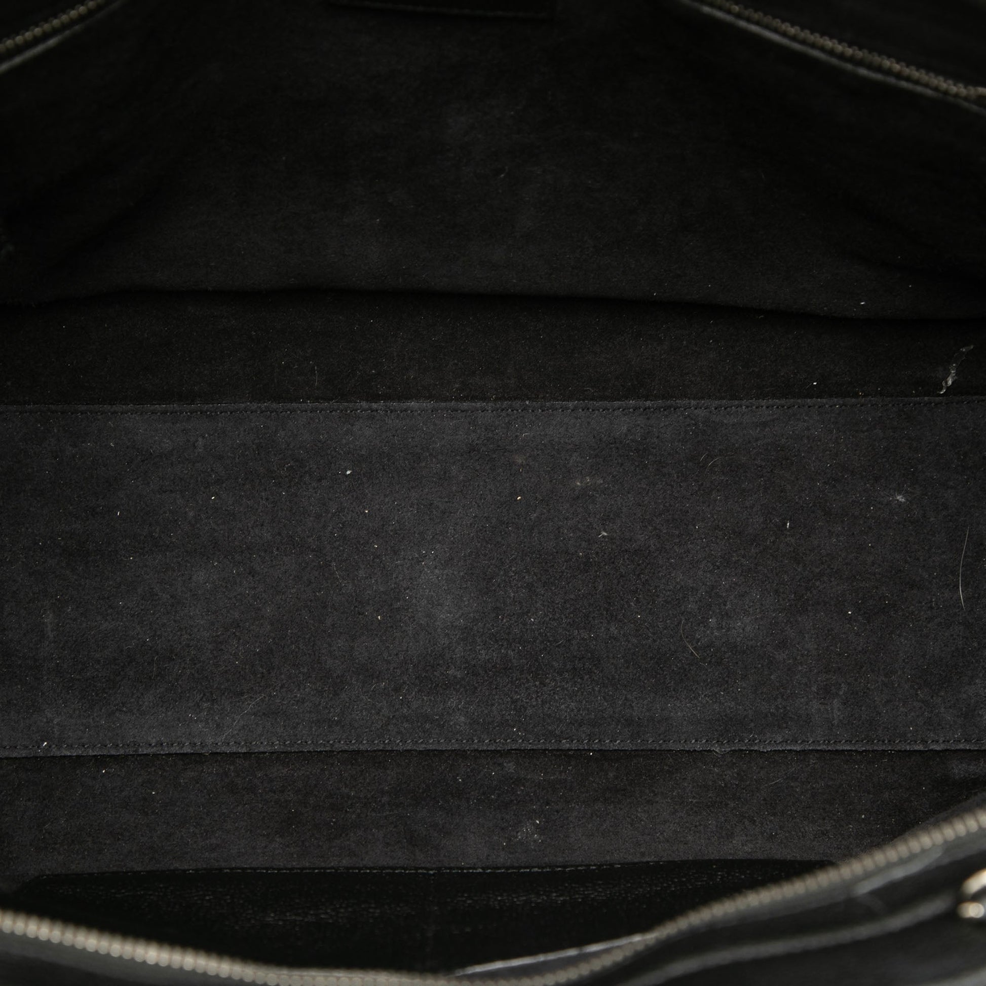 Saint Laurent Medium Grained Calfskin Cabas Rive Gauche Satchel