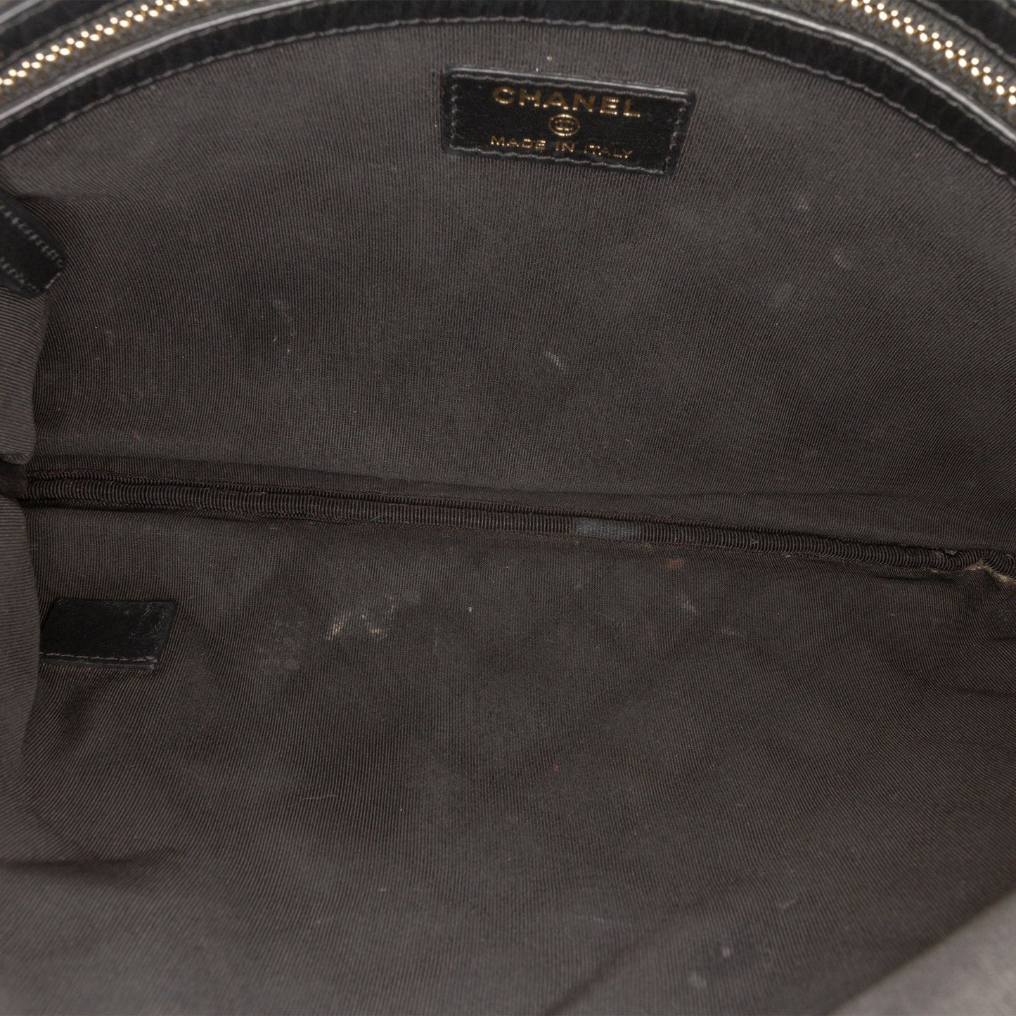 Chanel Medium Quilted Caviar Boy O Case Clutch