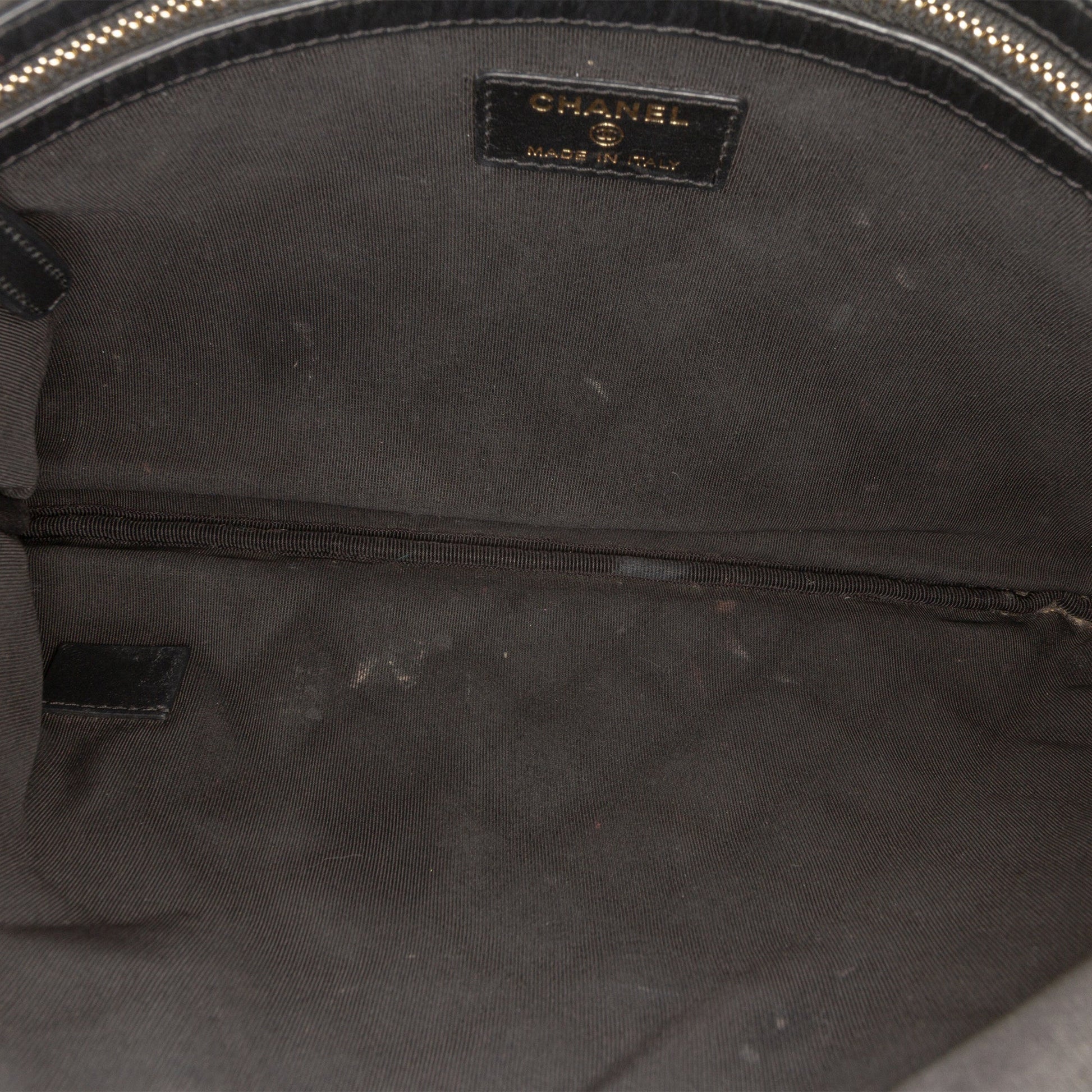 Chanel Medium Quilted Caviar Boy O Case Clutch