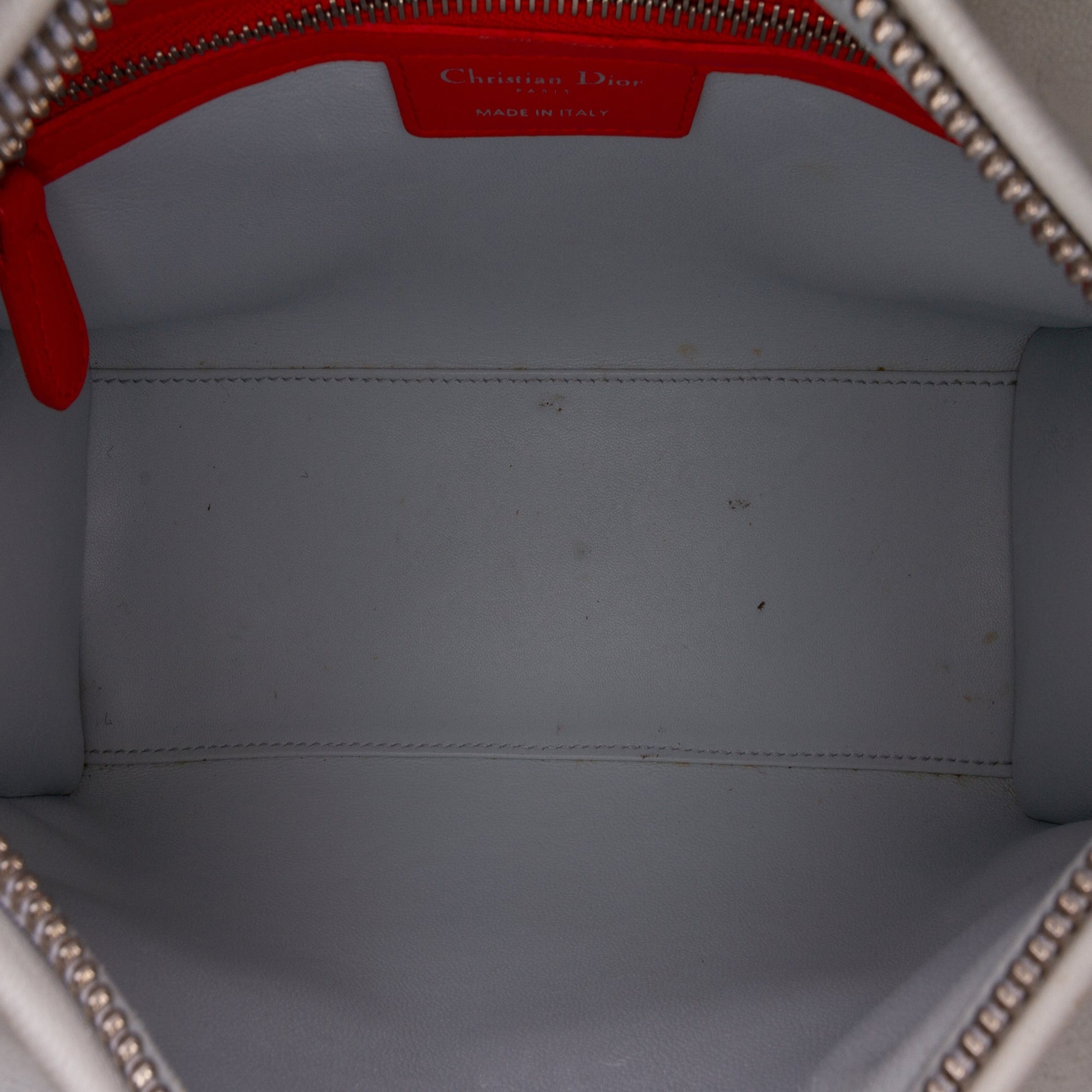 Dior Medium Tricolor Lambskin Cannage Lady Dior