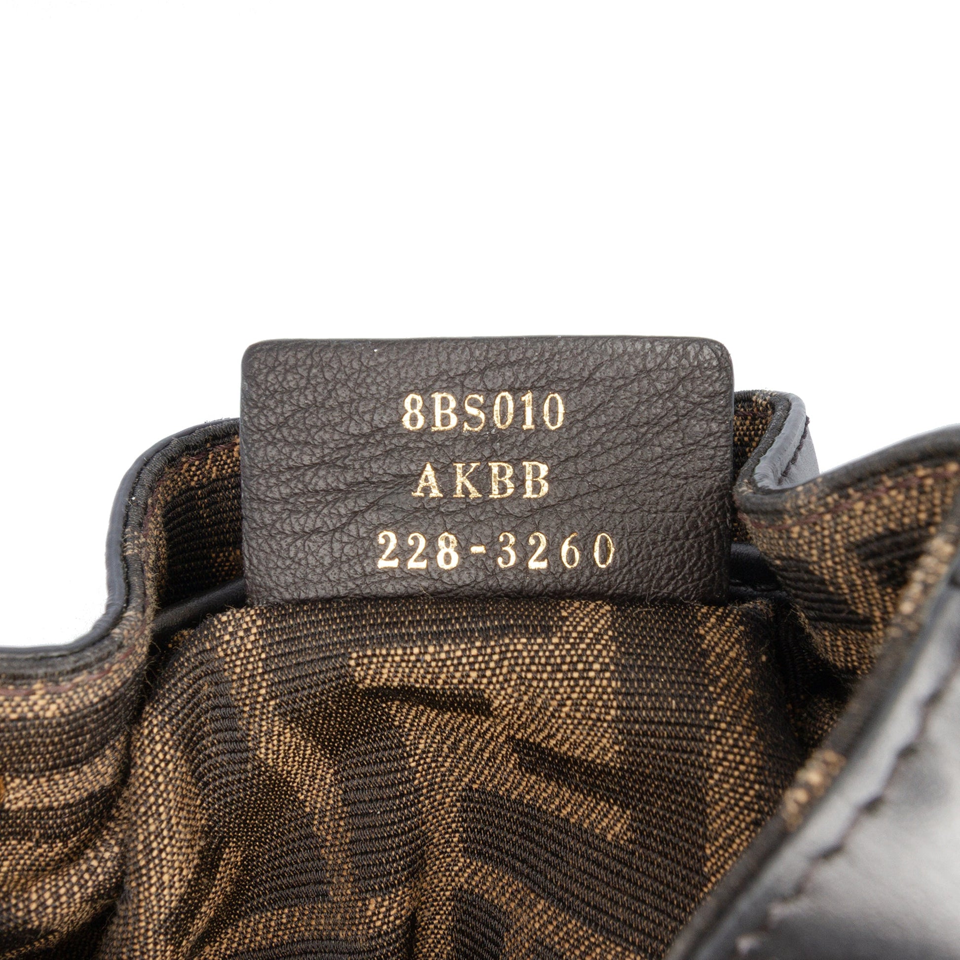 Fendi Mini Quilted Silk FF 1974 Mon Tresor Bucket Bag