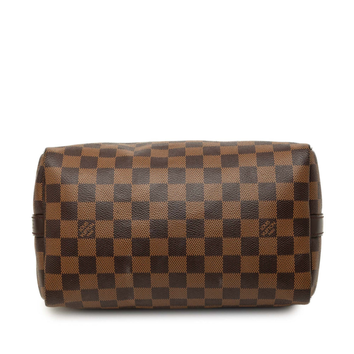 Louis Vuitton Damier Ebene Speedy Bandouliere 25 — Brown