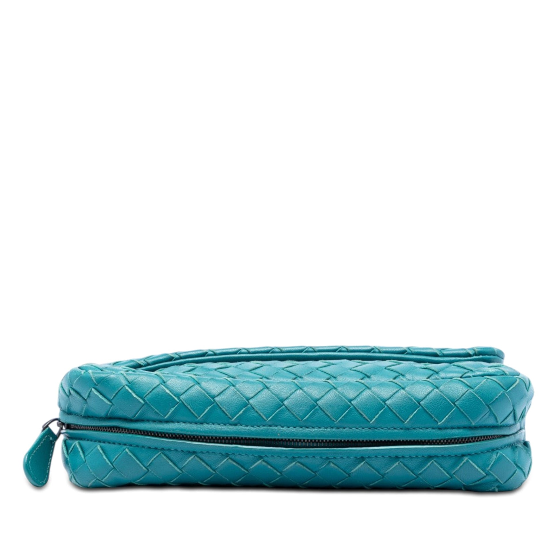 Bottega Veneta Mini Nappa Intrecciato Expandable Chain Crossbody