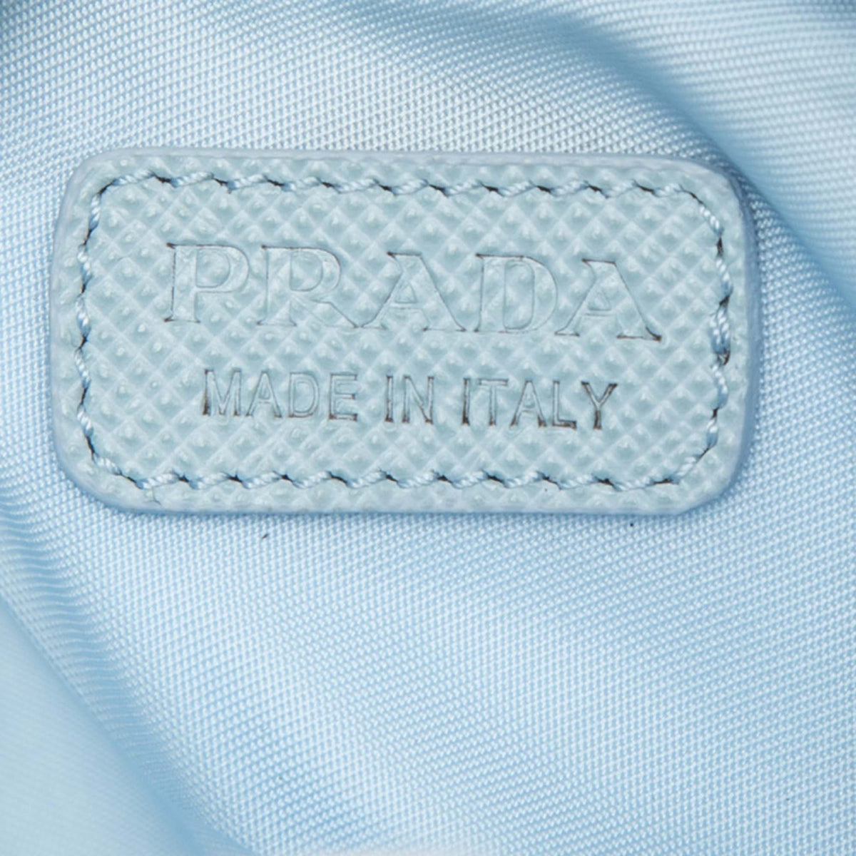 Prada Mini Tessuto Pouch Crossbody