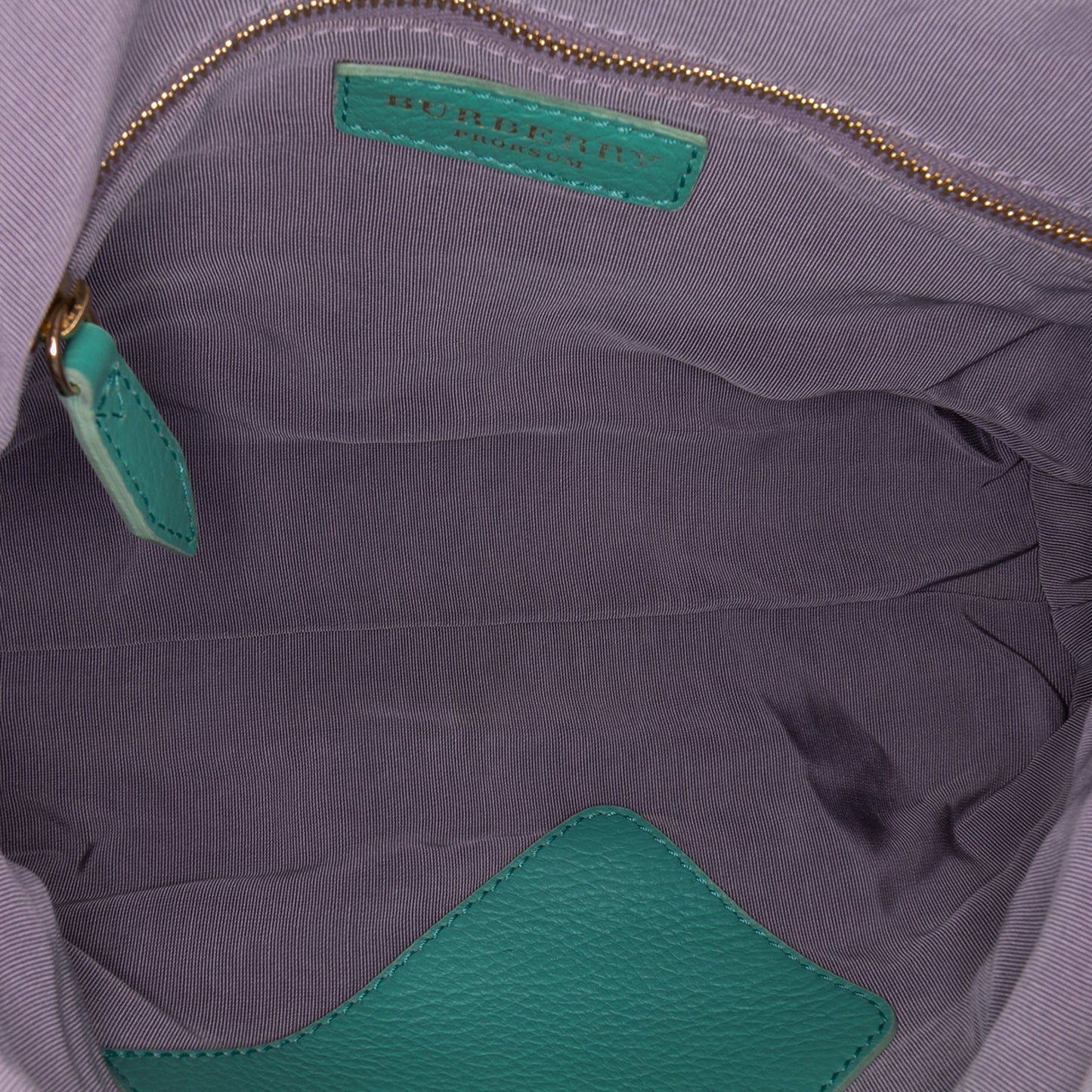 Burberry Leather The Petal Fold Over Crossbody
