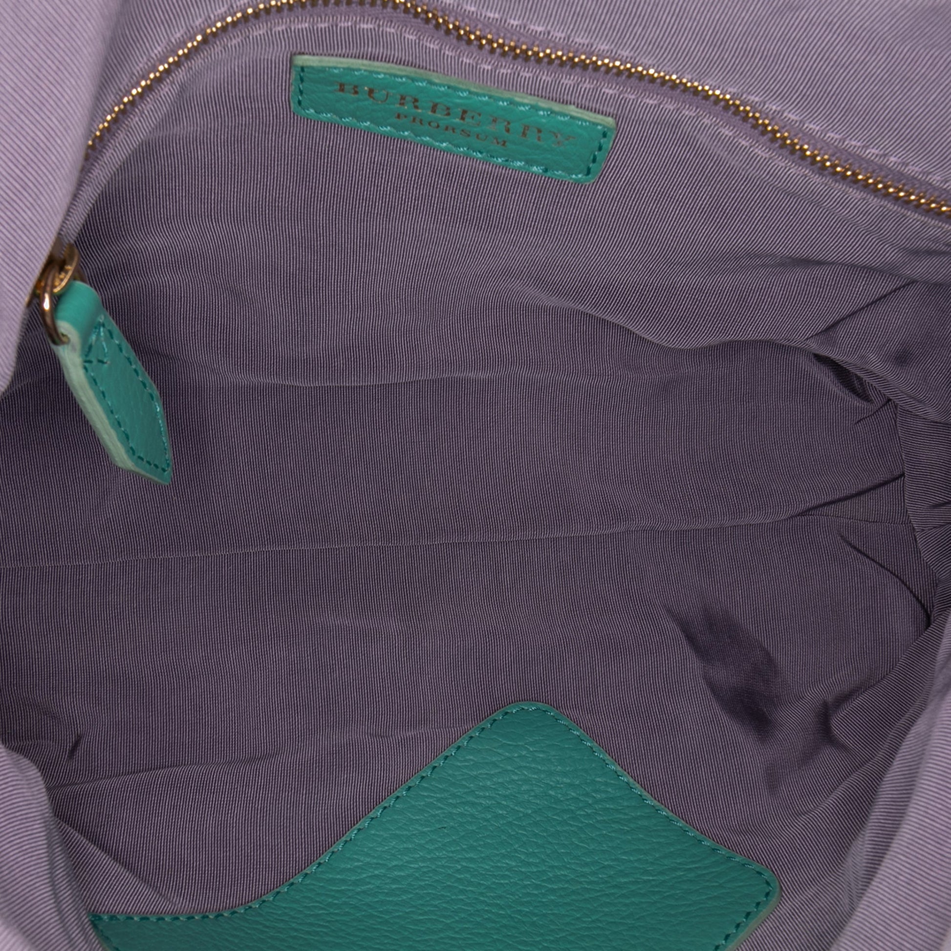 Burberry Leather The Petal Fold Over Crossbody
