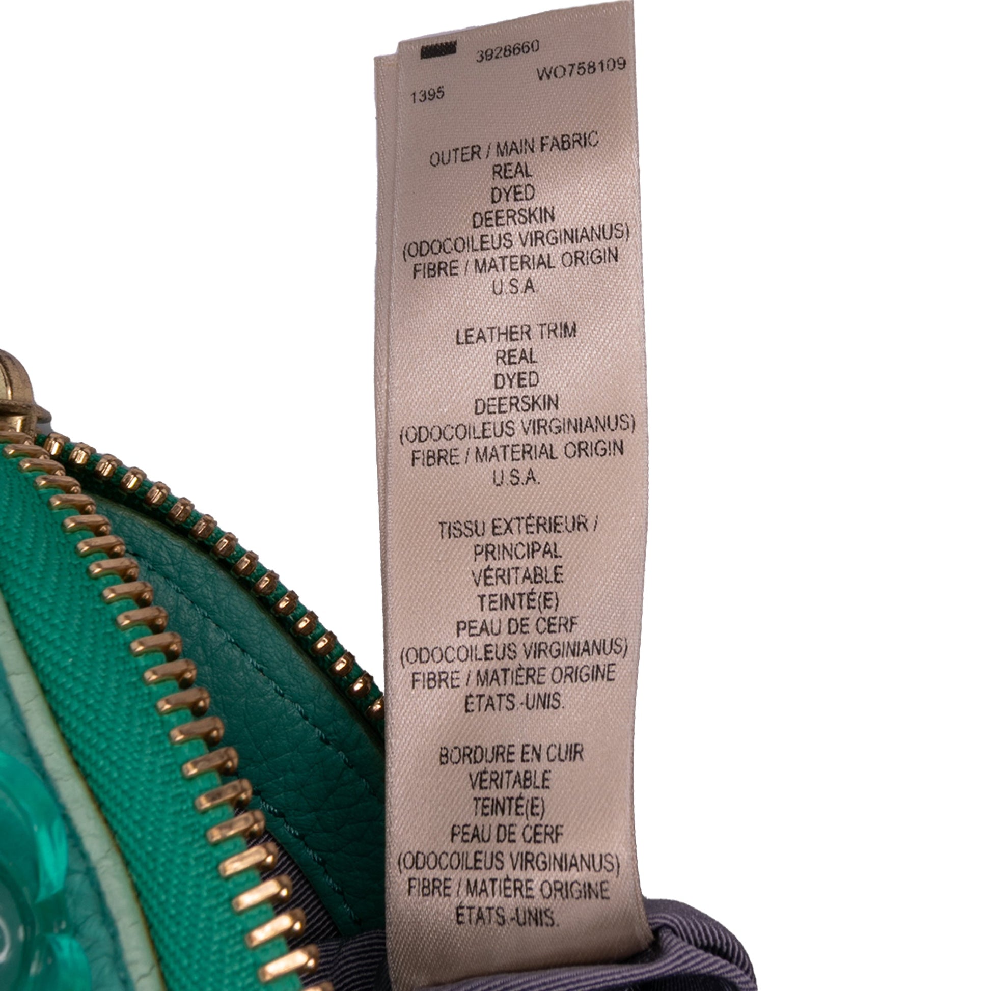 Burberry Leather The Petal Fold Over Crossbody