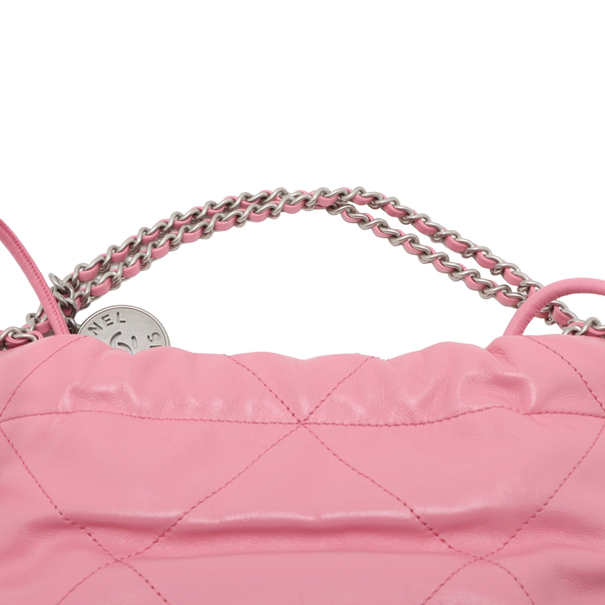 Chanel Mini Shiny Calfskin 22 Handbag