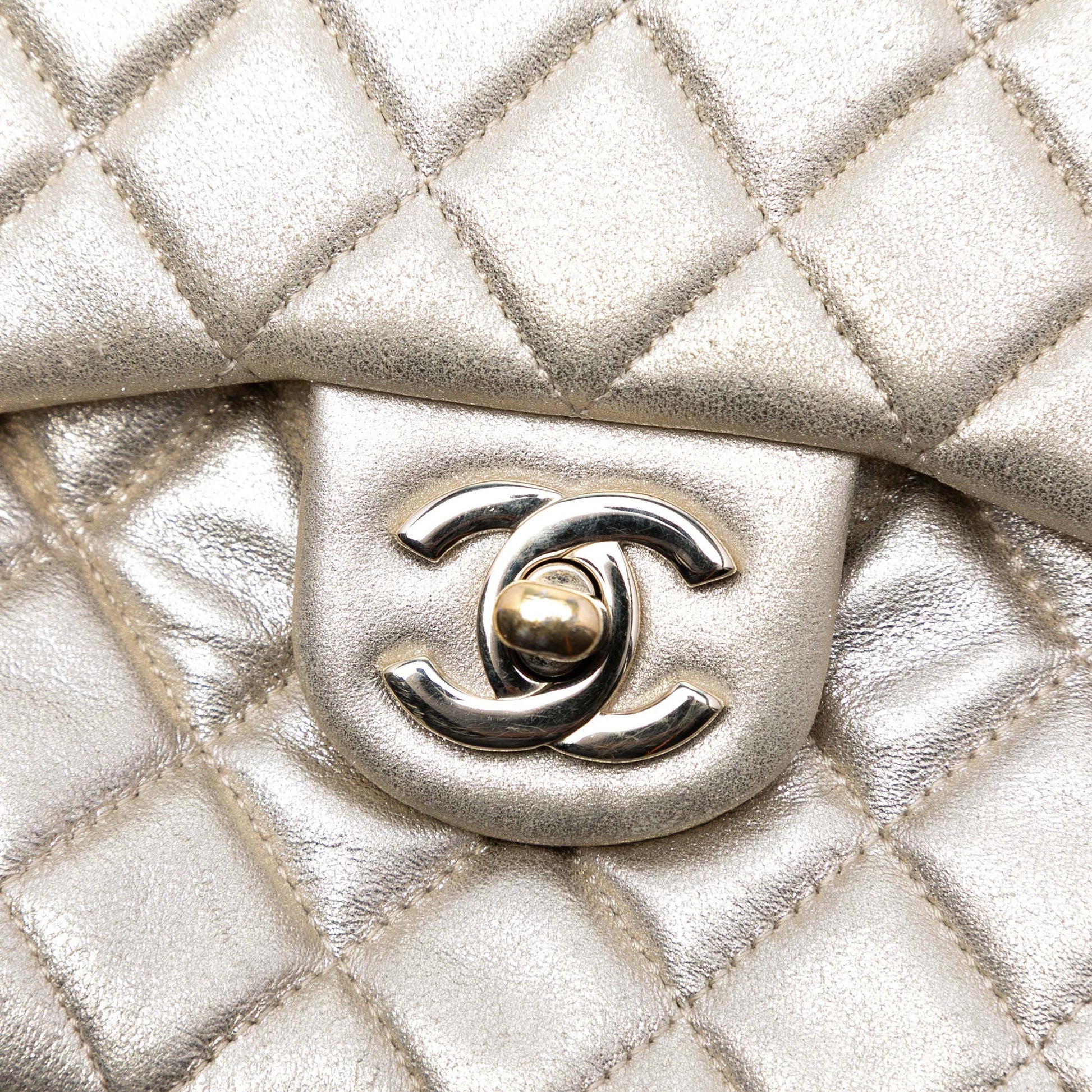 Chanel Small Metallic Lambskin In Seoul Backpack