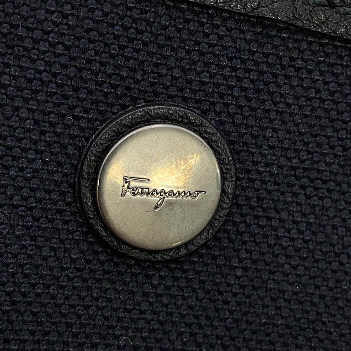 Ferragamo Canvas 1927 Signature Tote