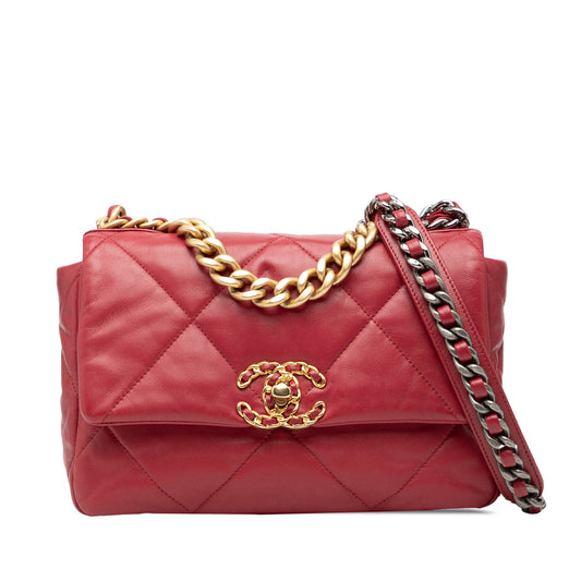 Chanel Medium Lambskin 19 Flap