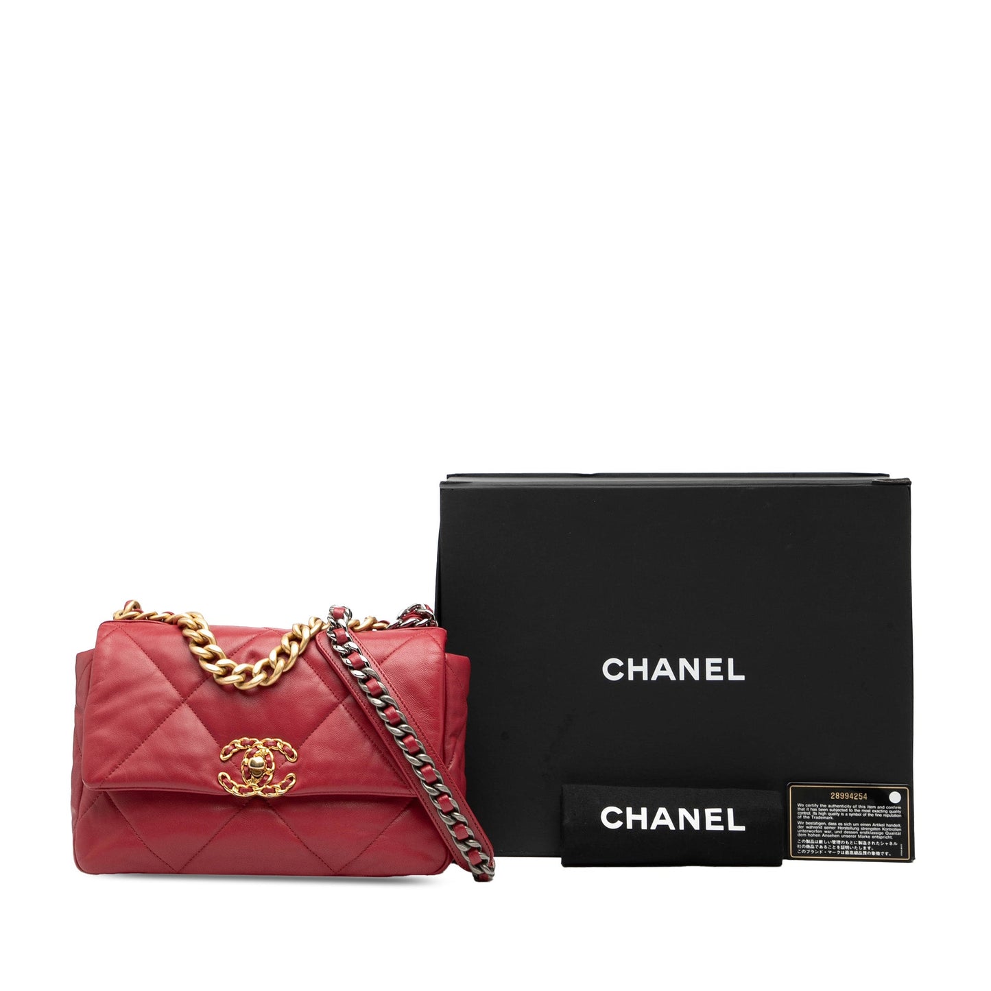 Chanel Medium Lambskin 19 Flap