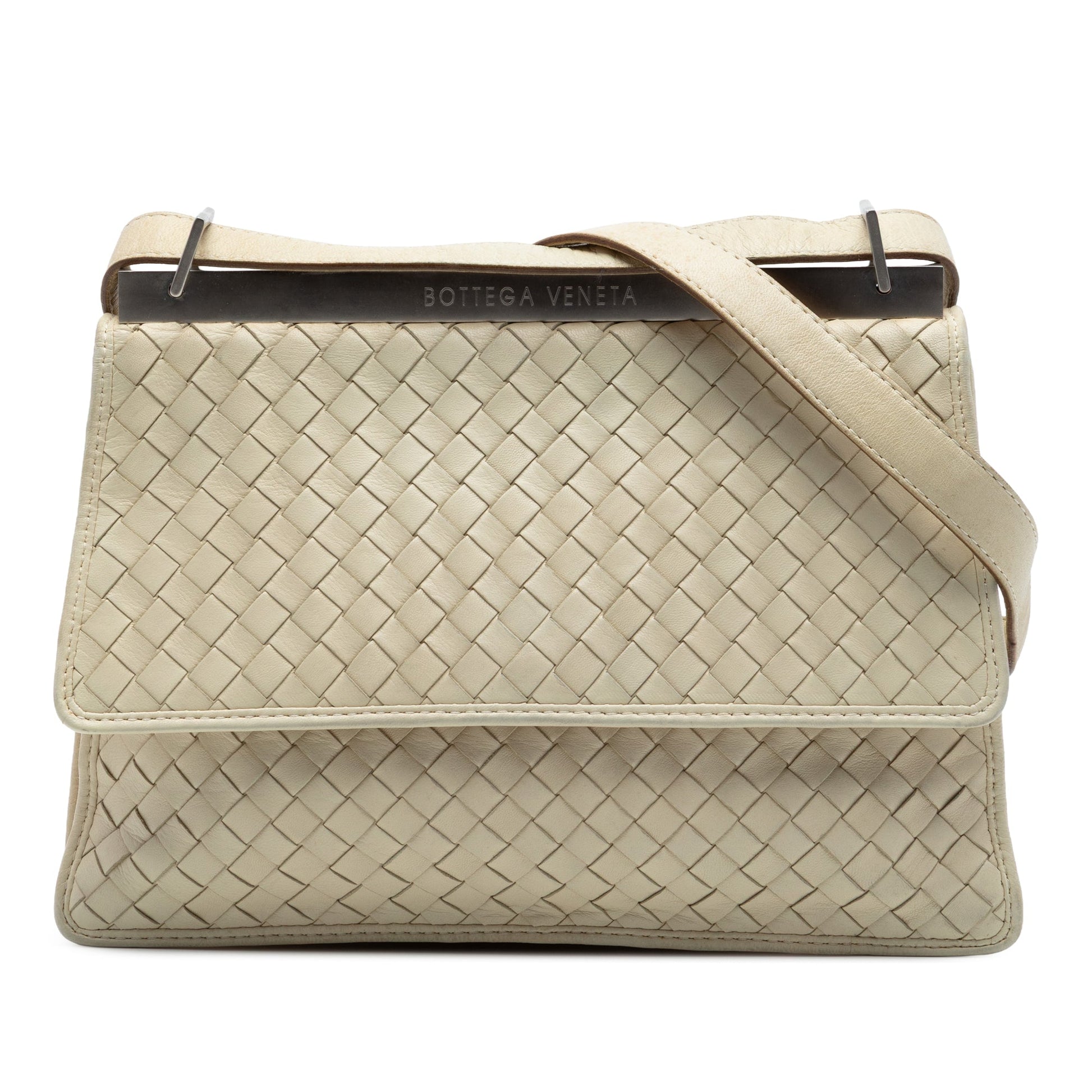 Bottega Veneta Nappa Intrecciato Frame Crossbody