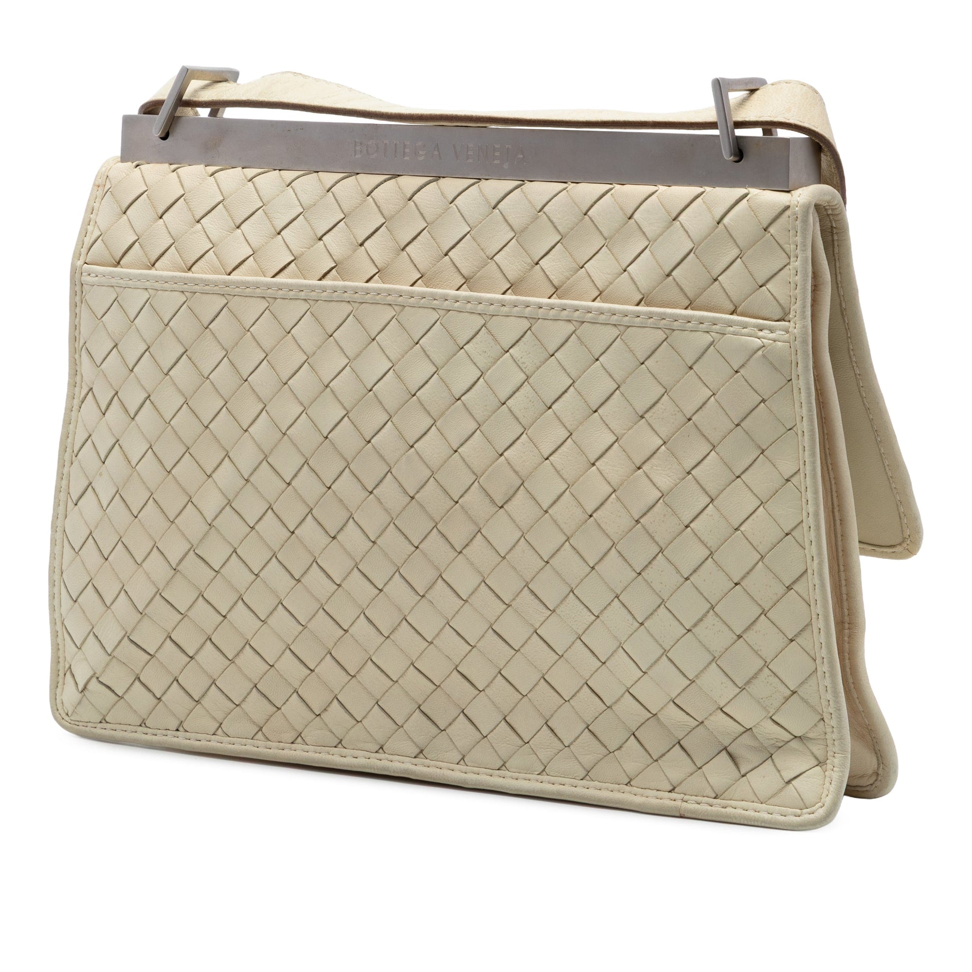 Bottega Veneta Nappa Intrecciato Frame Crossbody