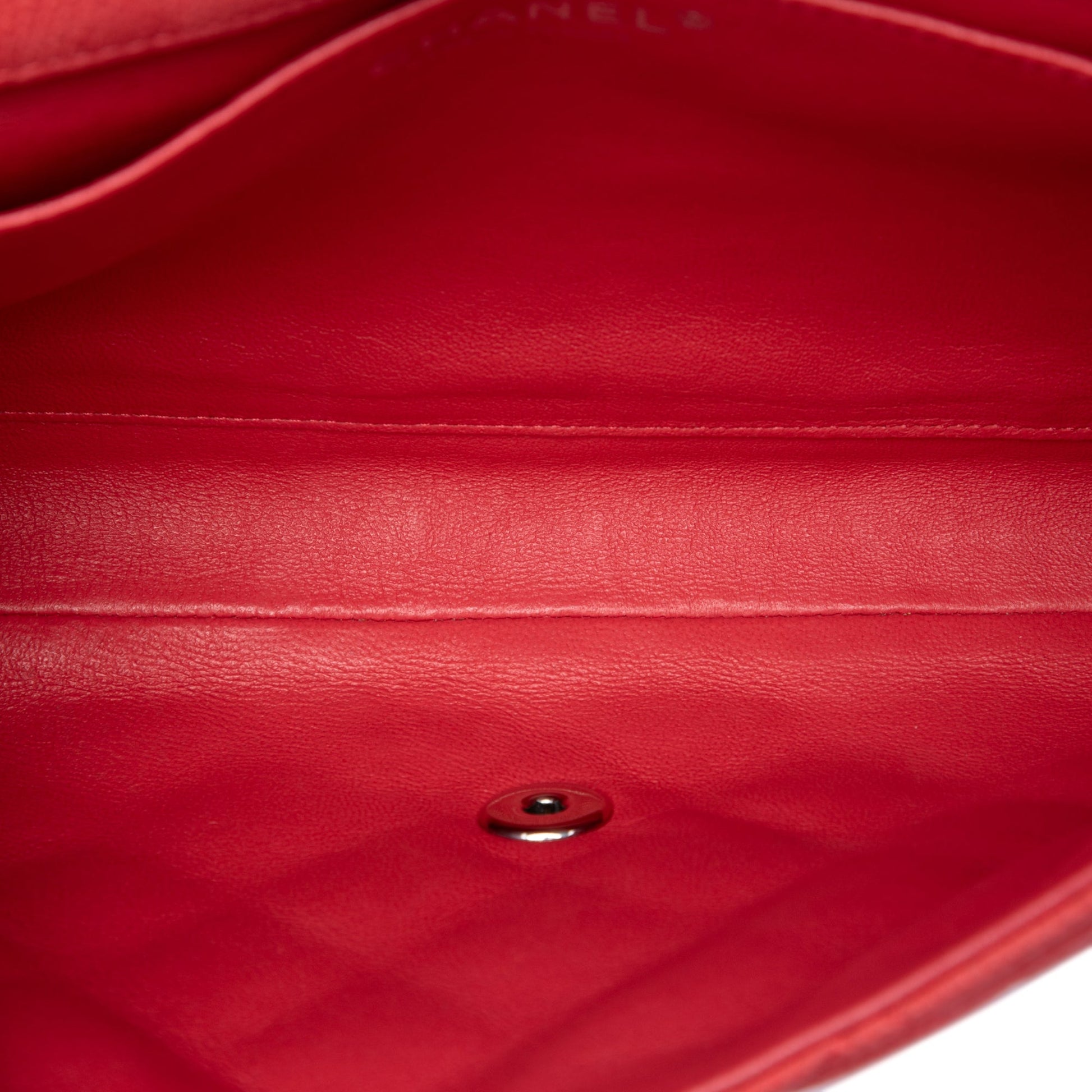 Chanel Quilted Caviar Flap Clutch with Chain