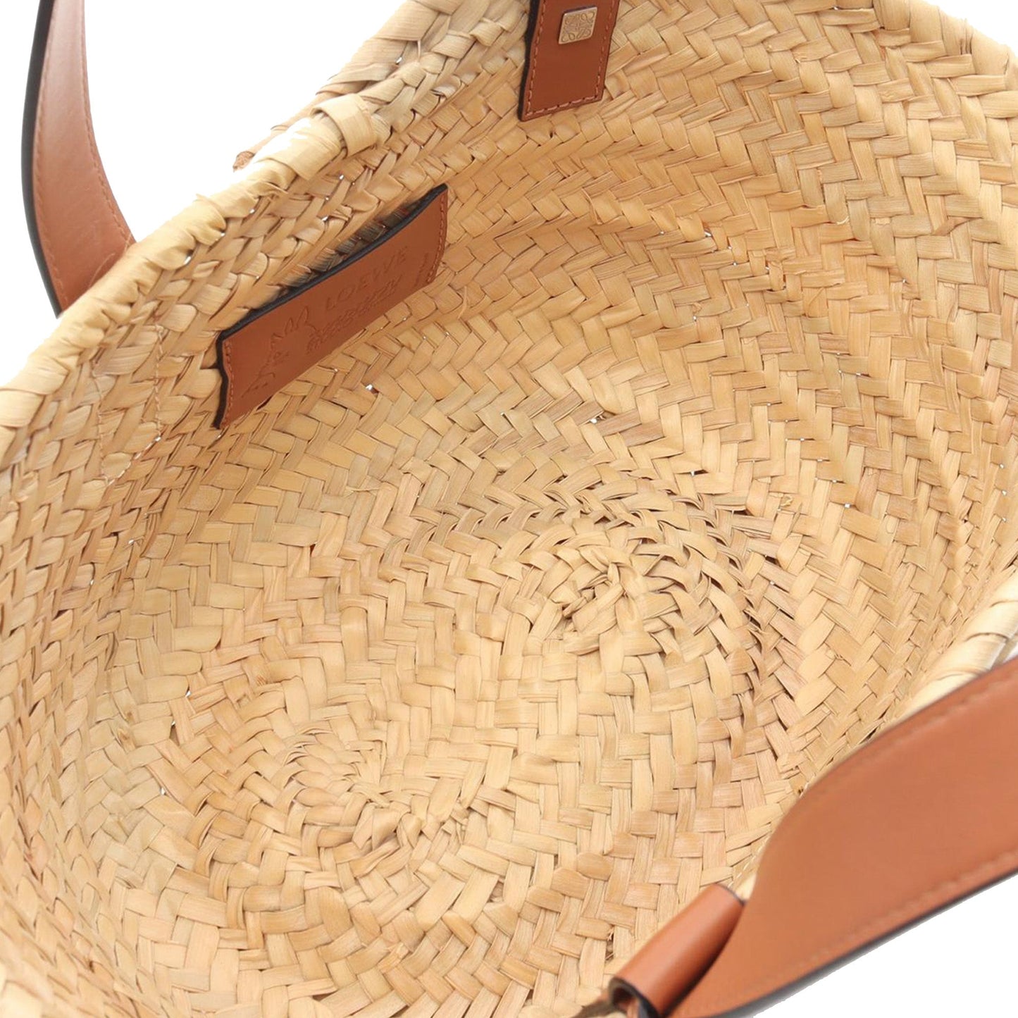 LOEWE Studio Ghibli My Neighbor Totoro Small Raffia Dust Bunnies Basket Tote