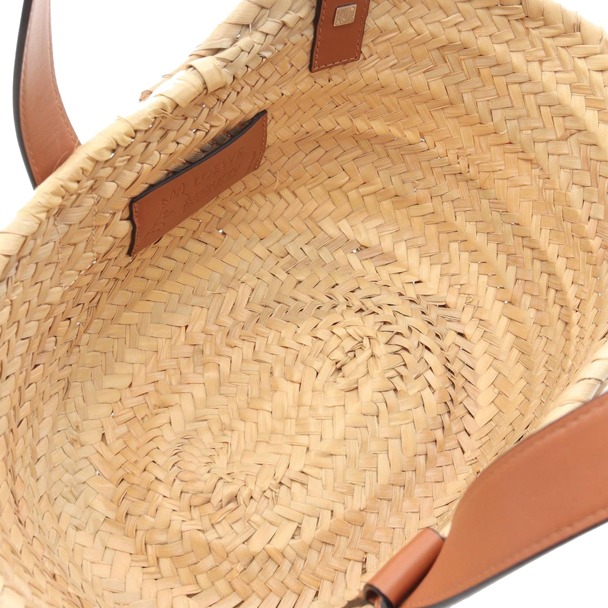 LOEWE Studio Ghibli My Neighbor Totoro Small Raffia Dust Bunnies Basket Tote