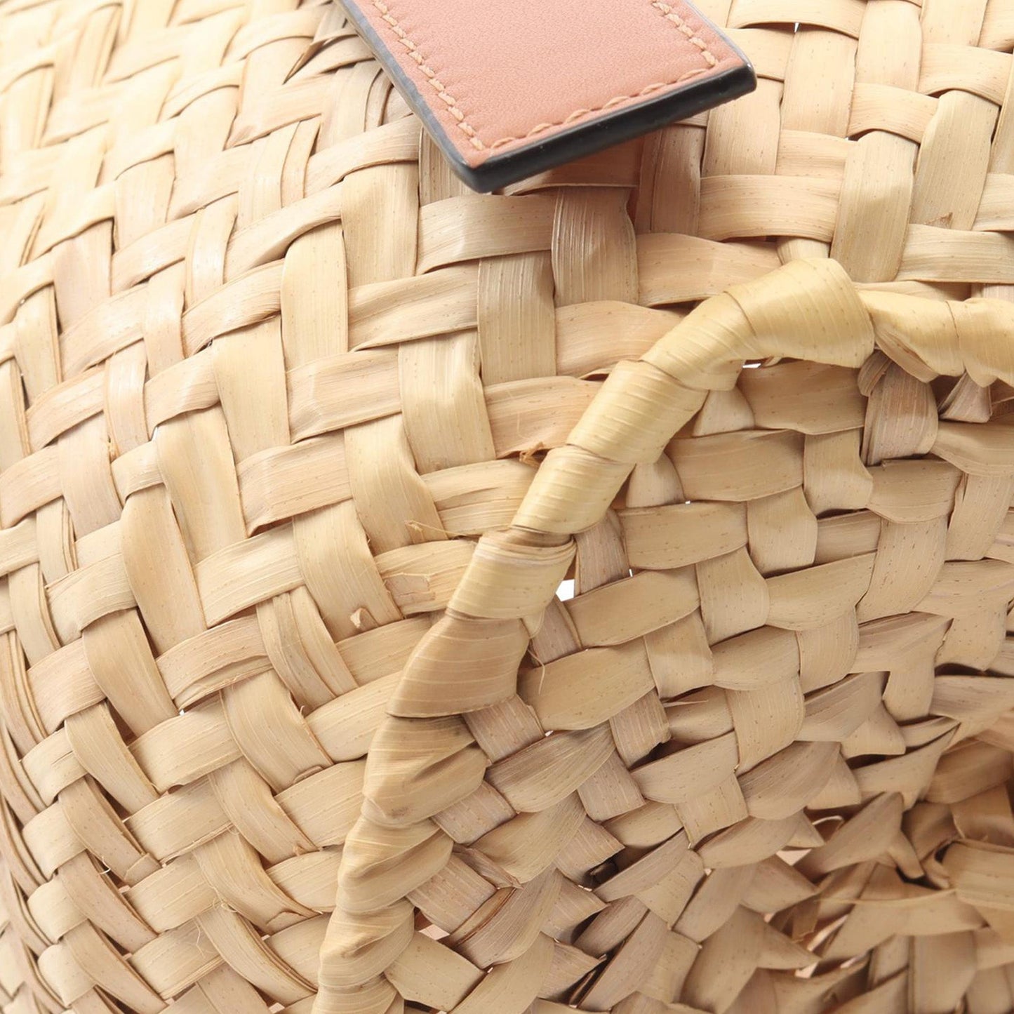 LOEWE Studio Ghibli My Neighbor Totoro Small Raffia Dust Bunnies Basket Tote
