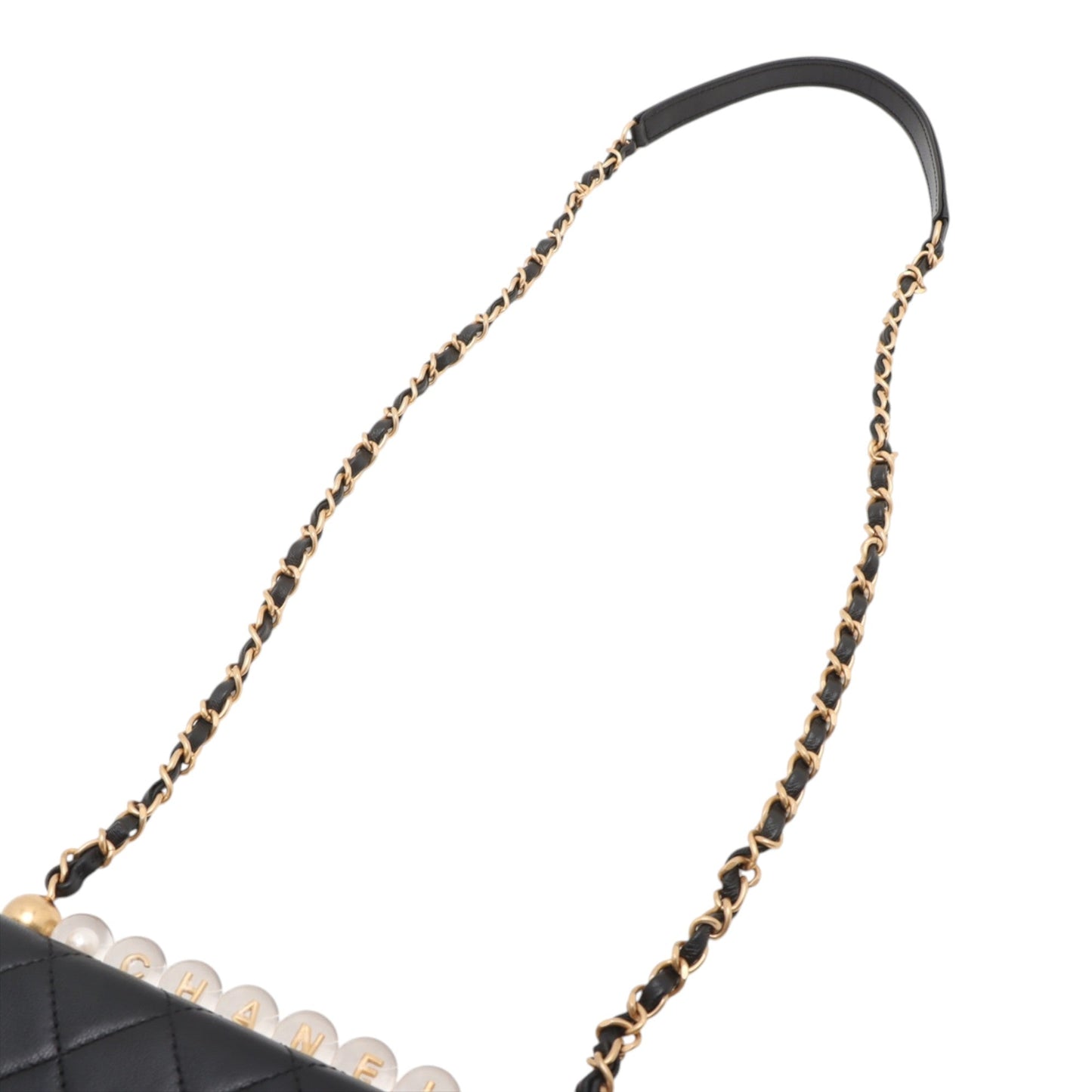 Chanel Small Quilted Lambskin Chic Pearls Flap