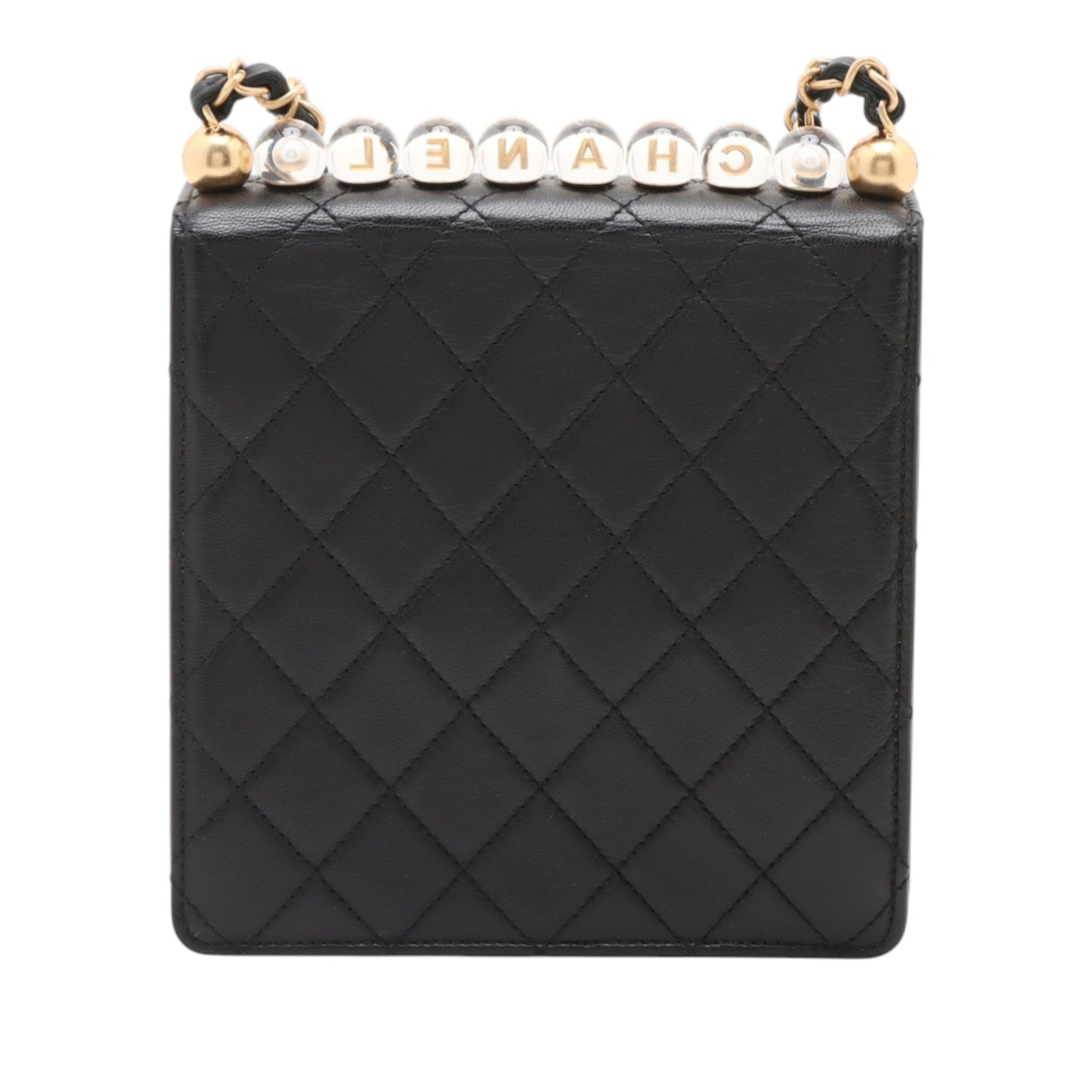 Chanel Small Quilted Lambskin Chic Pearls Flap