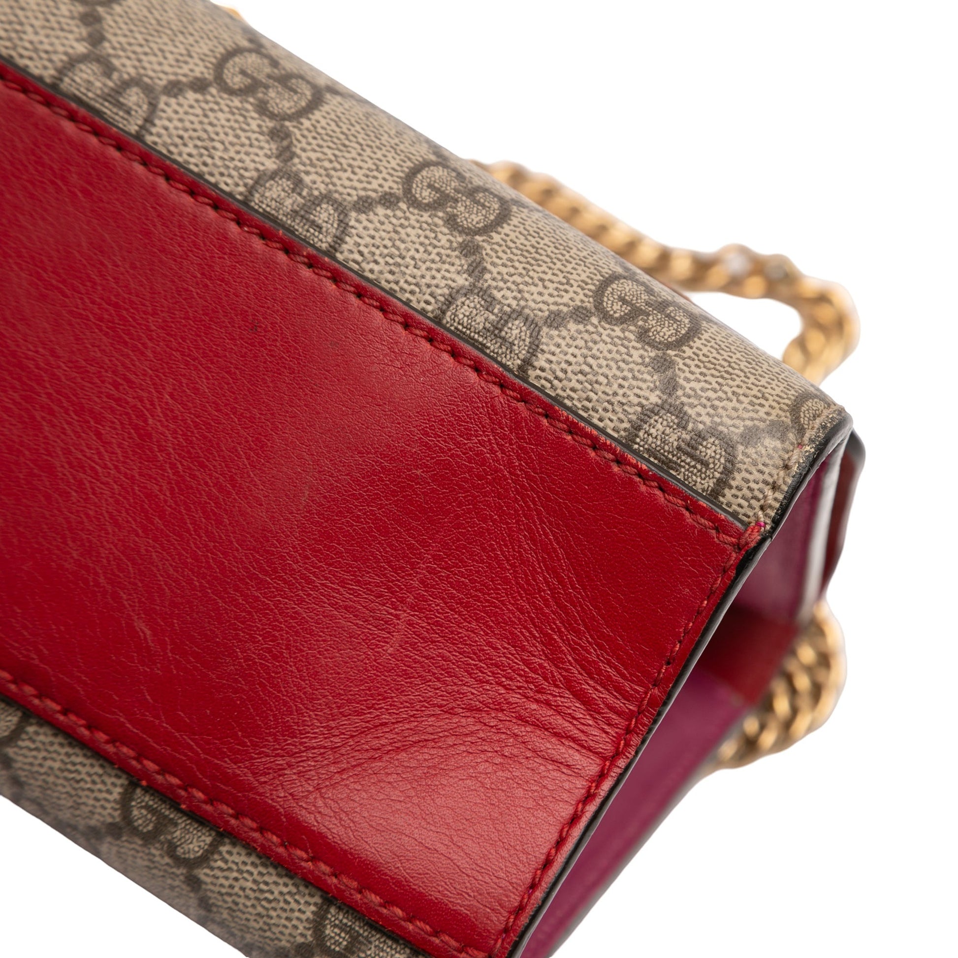 Gucci Medium GG Supreme Padlock Shoulder Bag