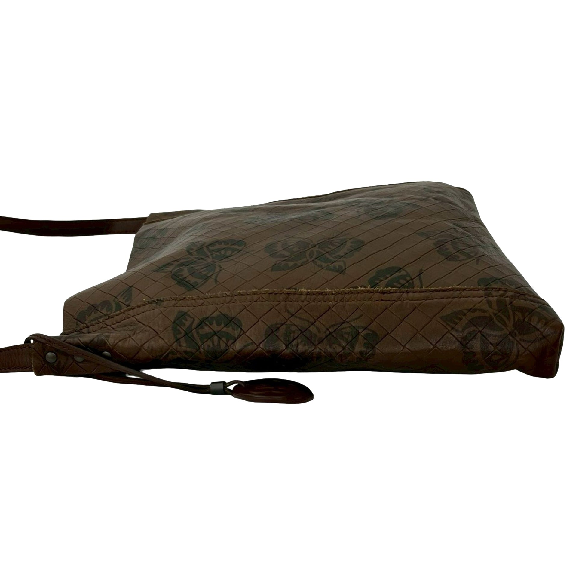 Bottega Veneta Leather Intrecciomirage Butterfly Crossbody