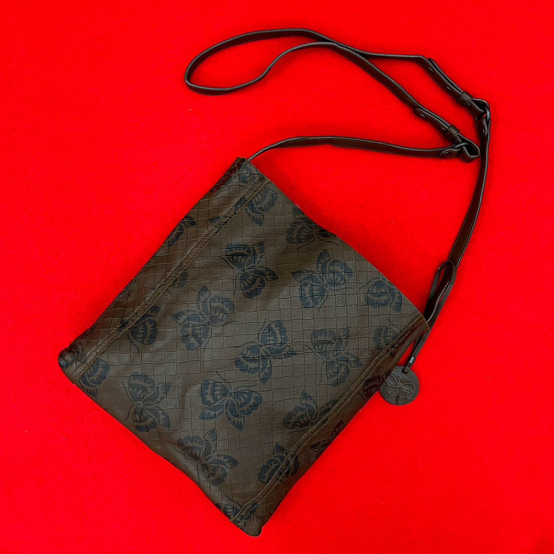 Bottega Veneta Leather Intrecciomirage Butterfly Crossbody