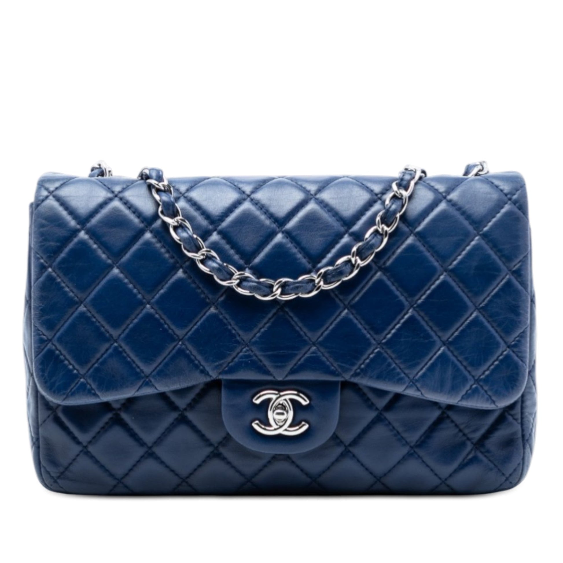 Jumbo Classic Lambskin Single Flap