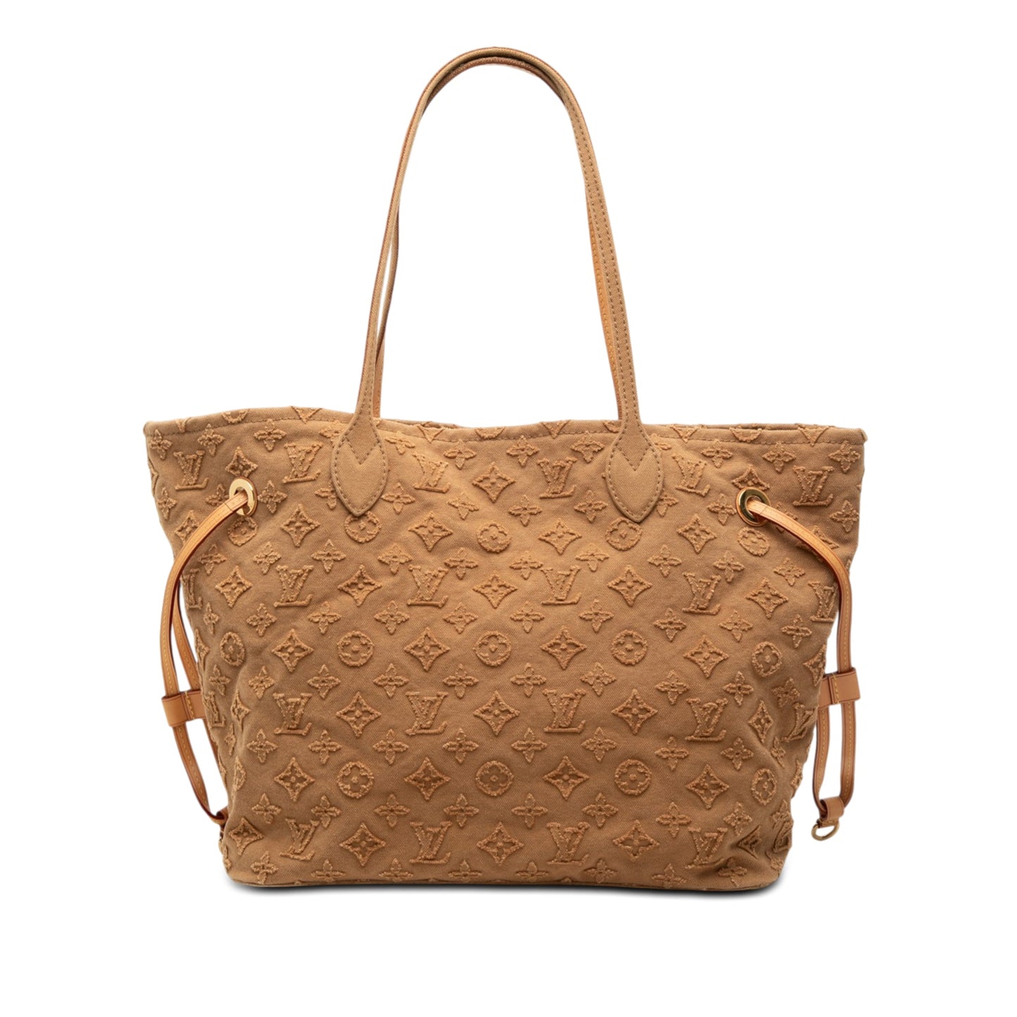 Louis Vuitton Monogram Stone Denim Neverfull MM
