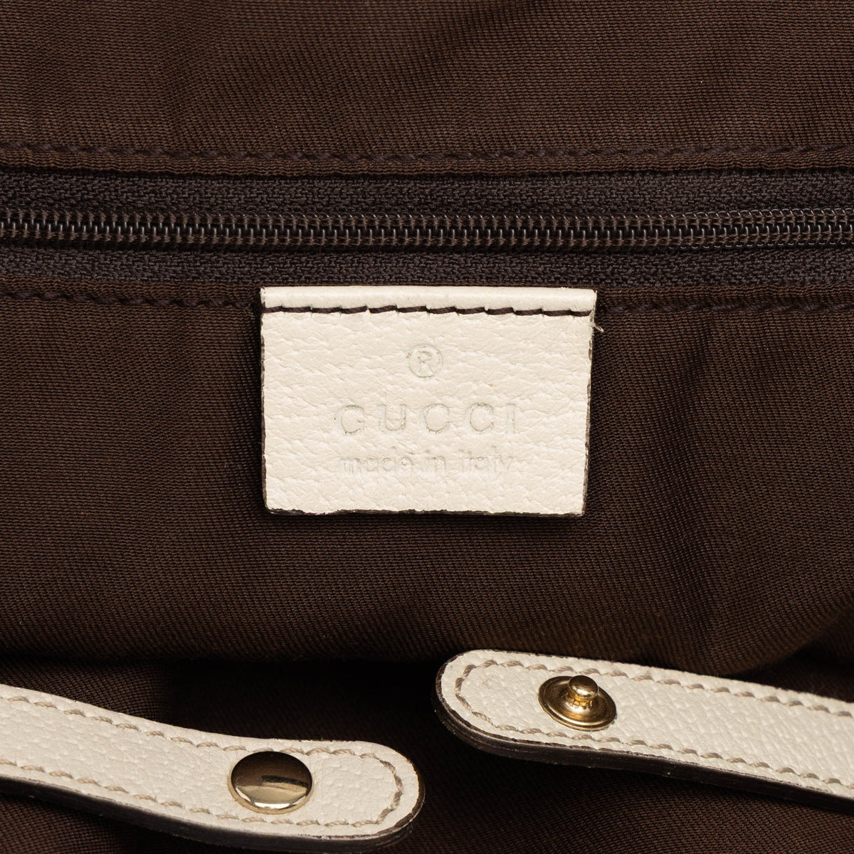 Gucci GG Canvas Princy Tote — Beige