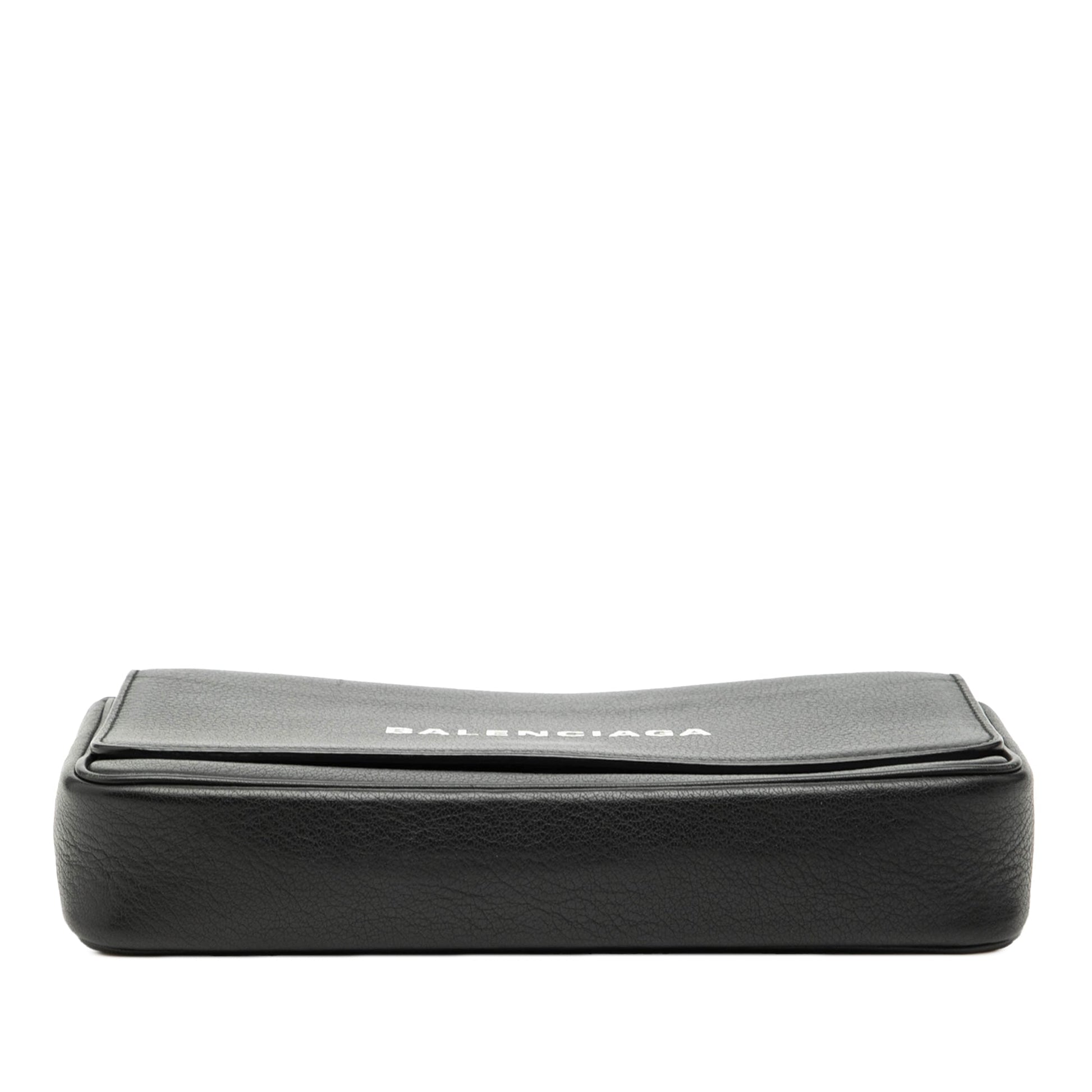 Balenciaga Leather Everyday Wallet on Chain