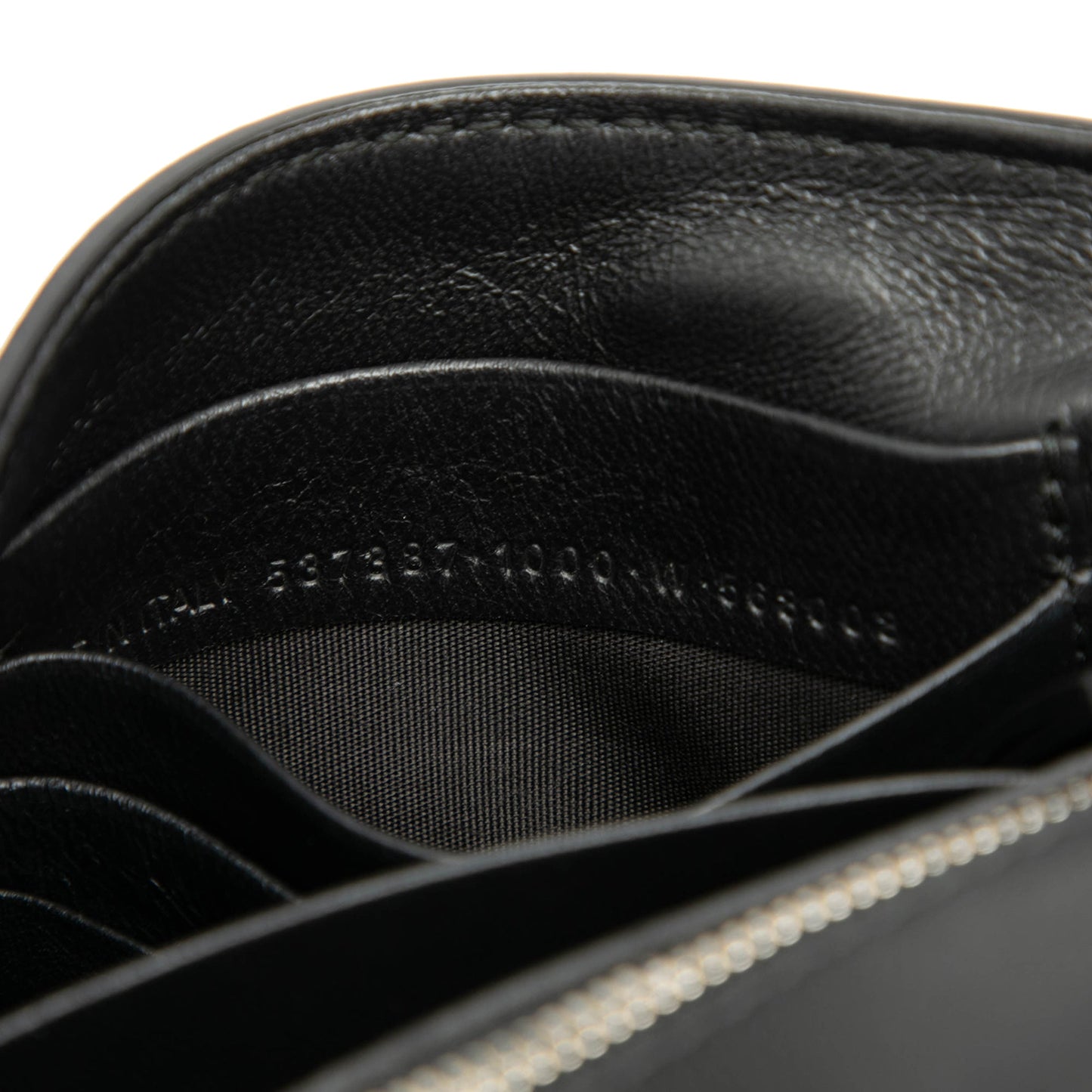 Balenciaga Leather Everyday Wallet on Chain