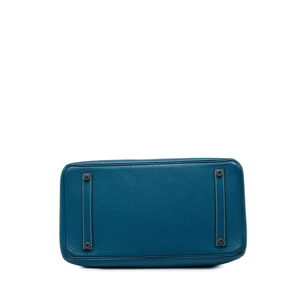 Hermès Clemence Birkin Retourne 35 — Blue