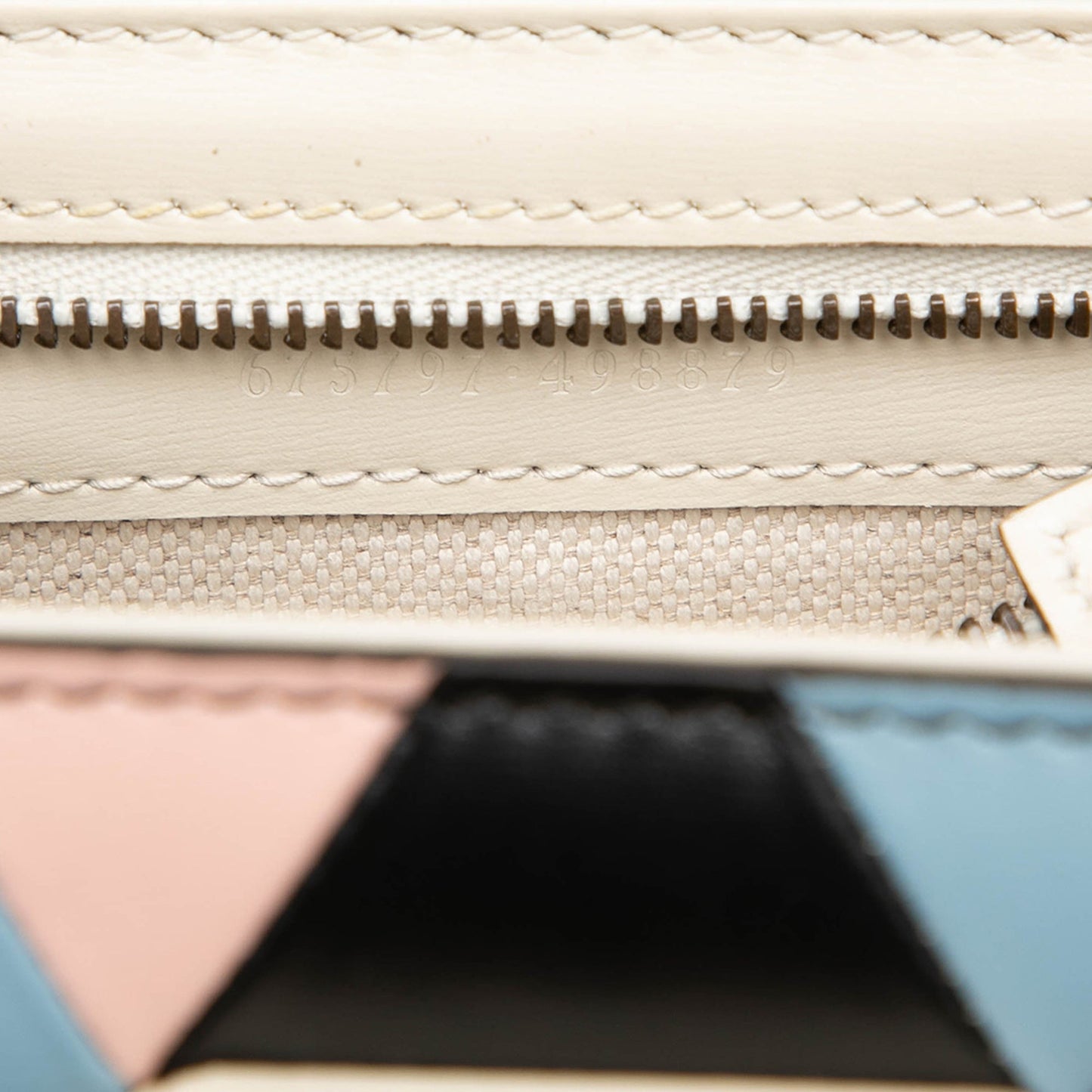Gucci Small Calfskin Lovelight Bamboo Top Handle Bag