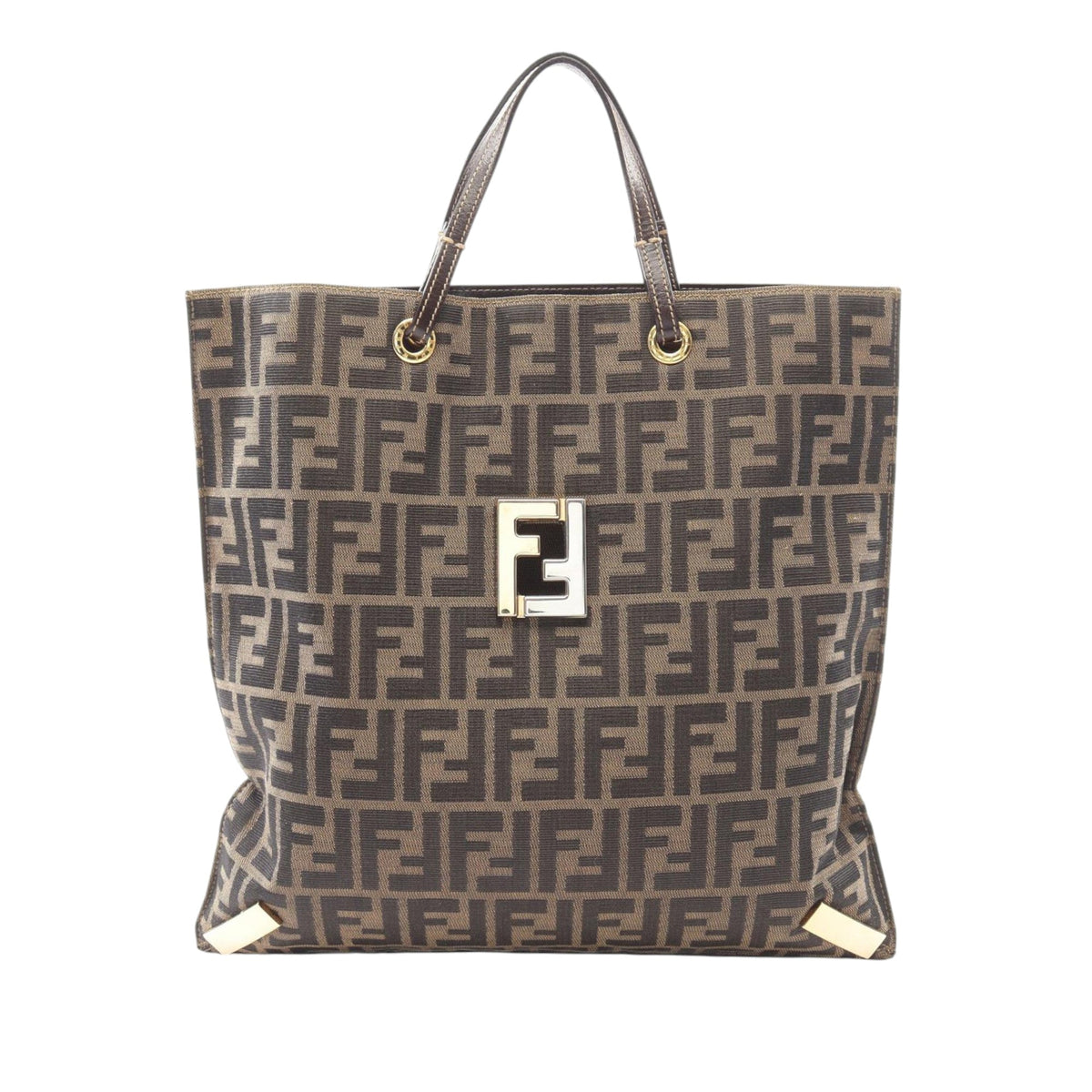 Fendi Zucca Canvas Tote