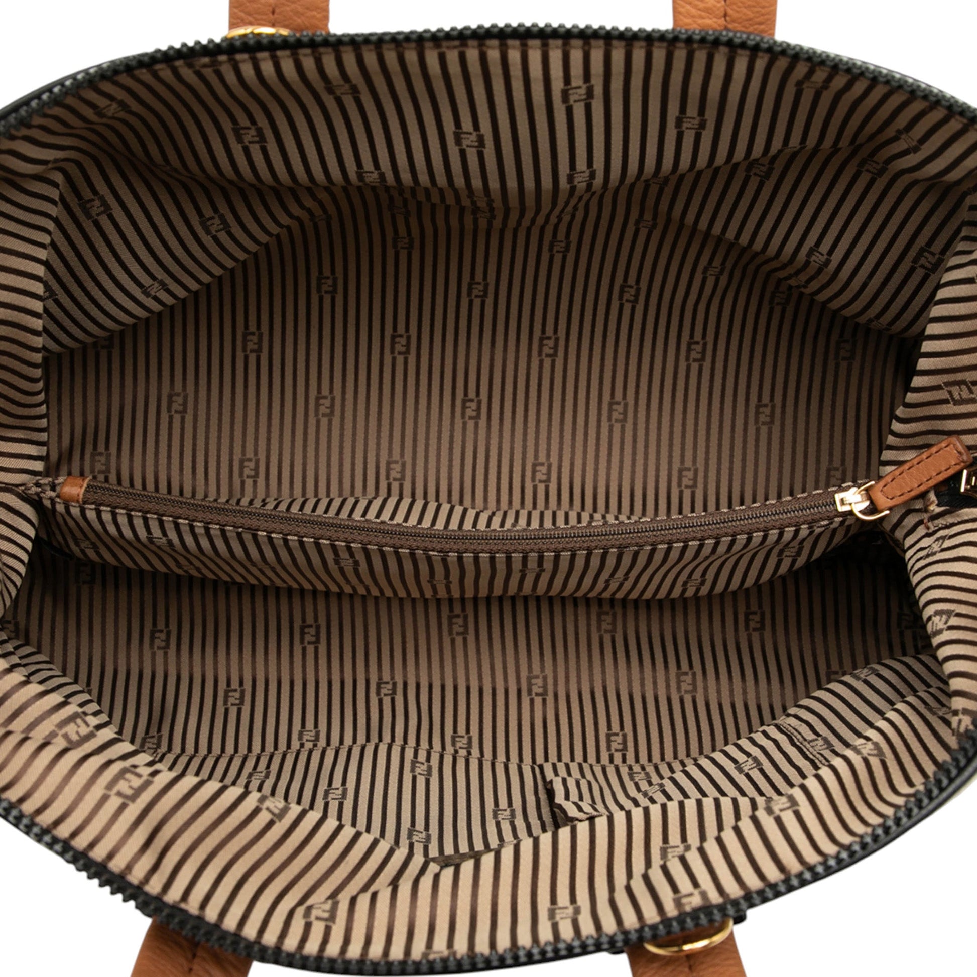 Fendi Large Canvas Chameleon Satchel